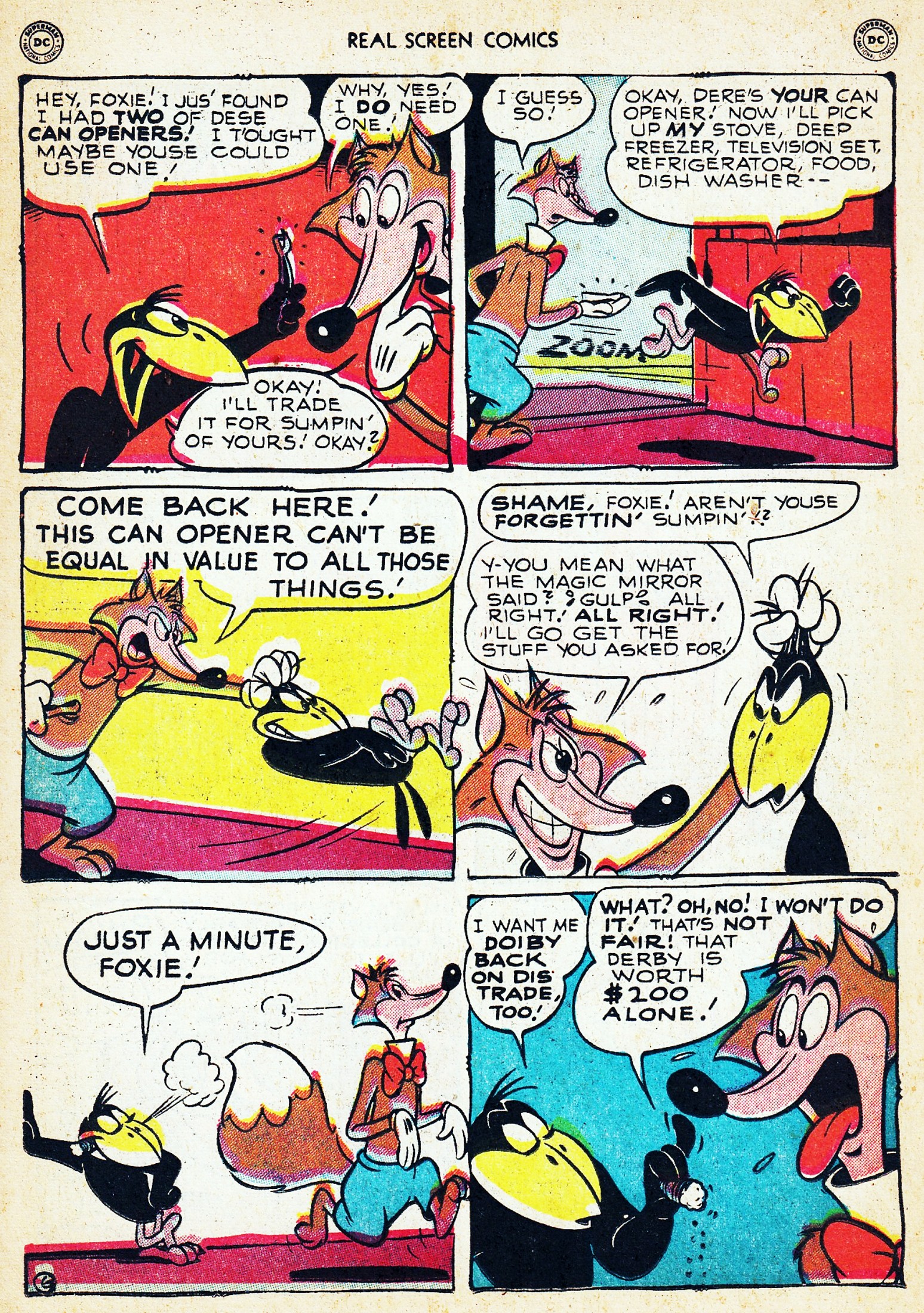 Read online Real Screen Comics comic -  Issue #34 - 26