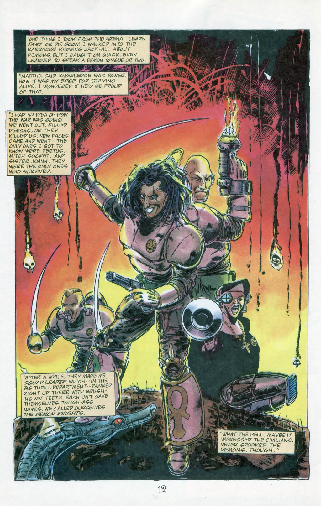 Read online Grimjack comic -  Issue #68 - 16