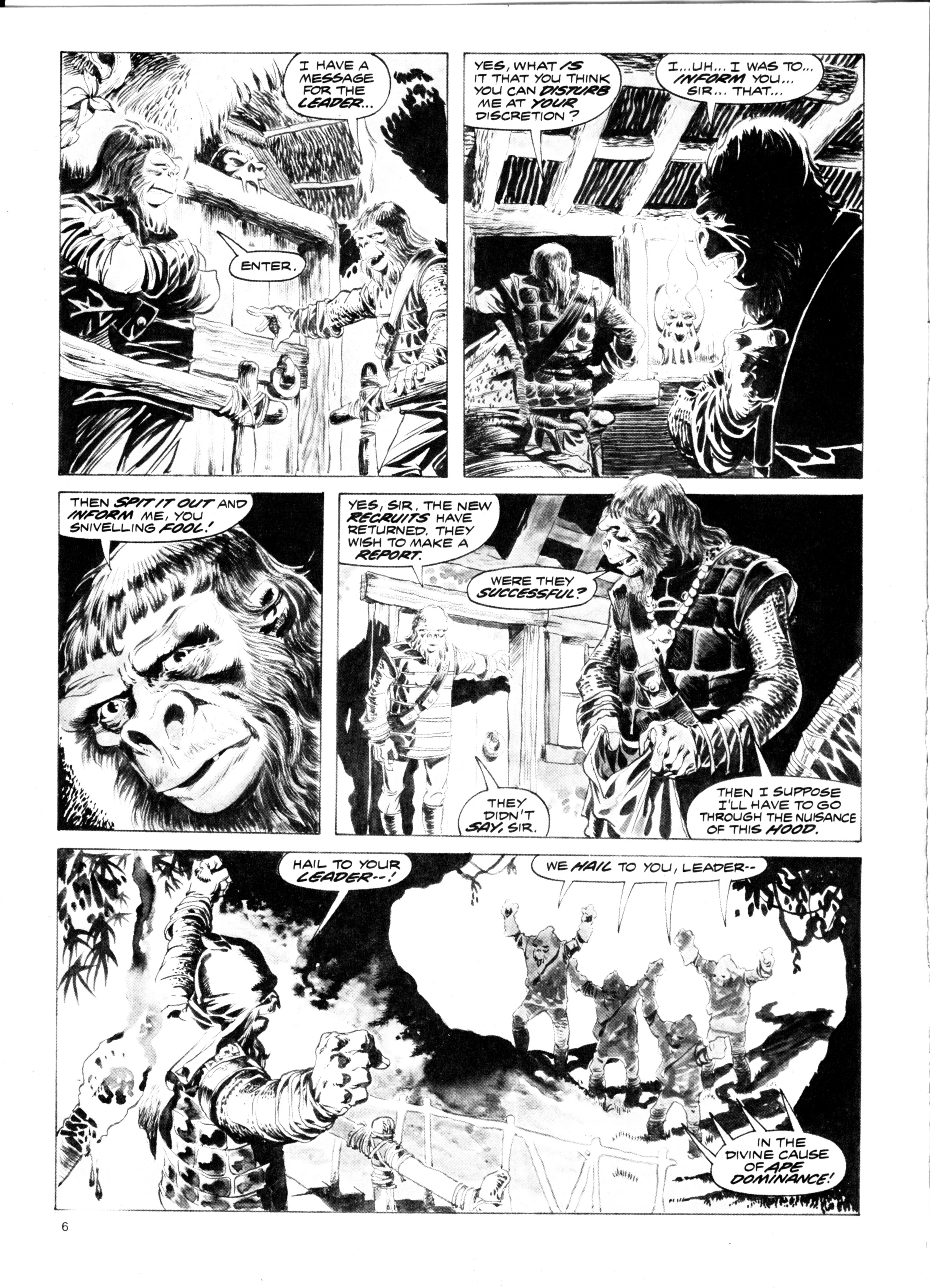 Read online Planet of the Apes (1974) comic -  Issue #13 - 6