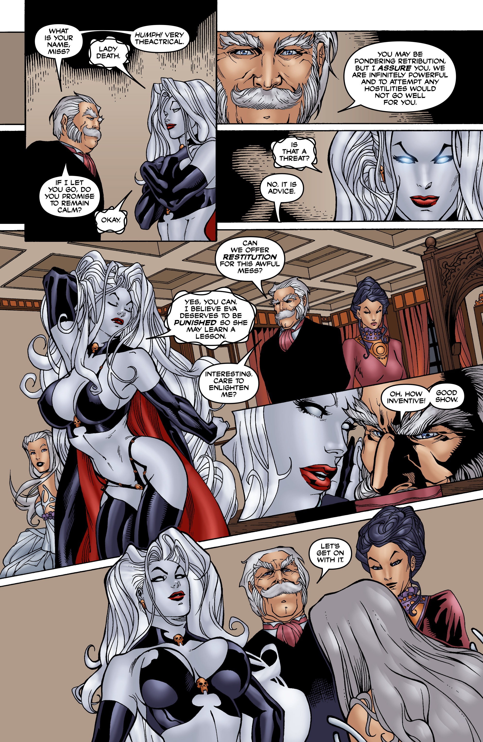 Read online Lady Death Origins comic -  Issue #6 - 22
