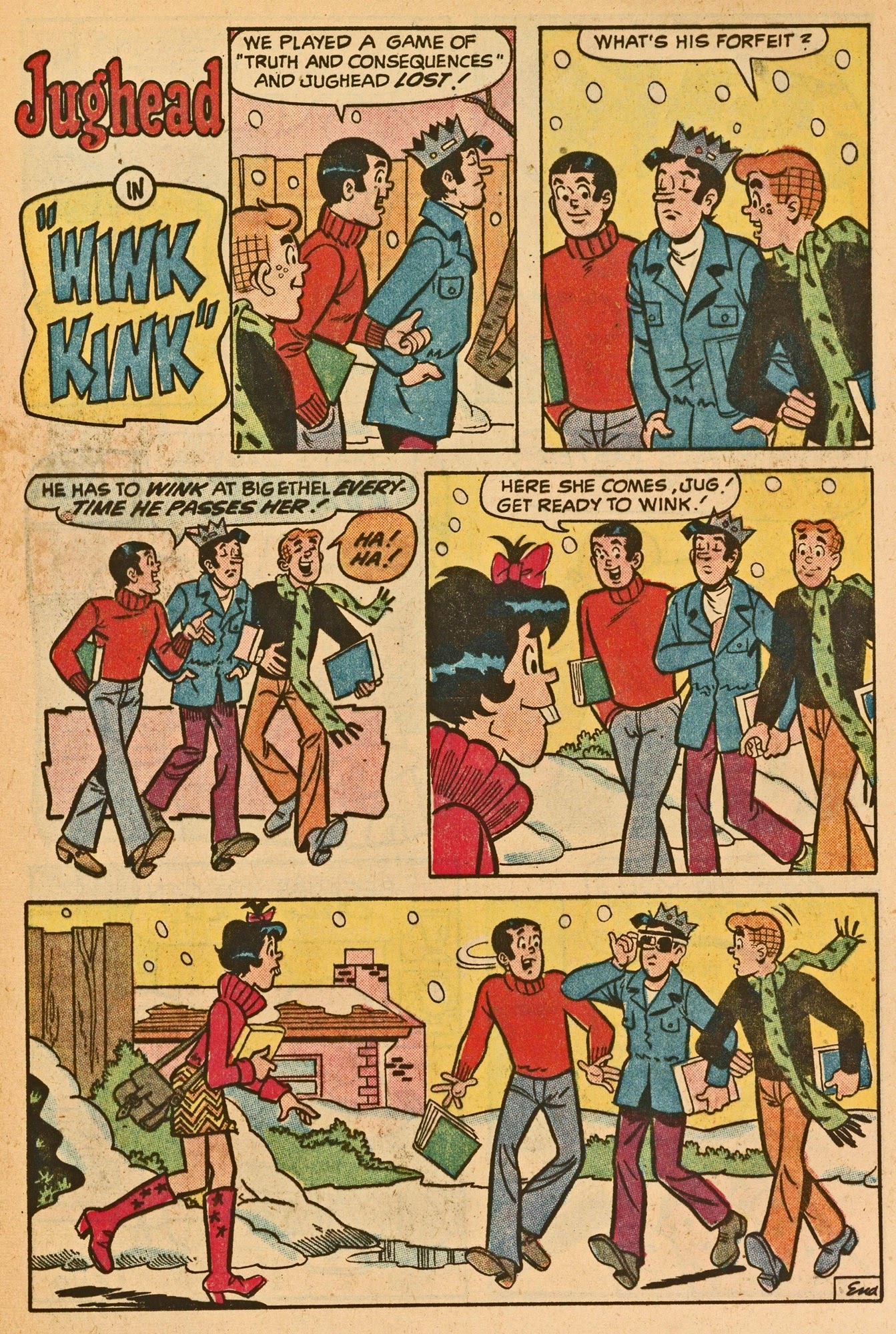 Read online Jughead's Jokes comic -  Issue #28 - 17