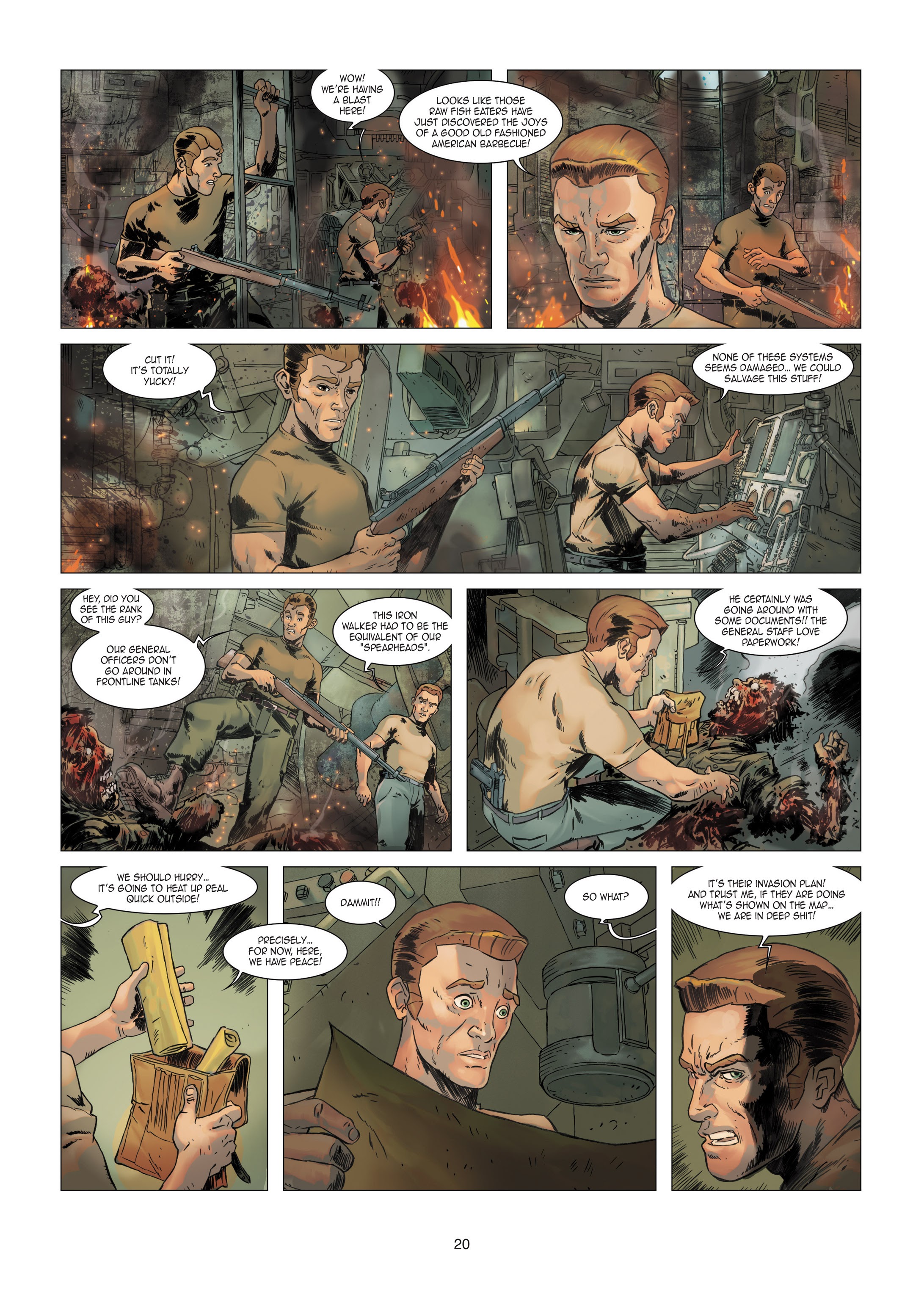 Read online Iron Squad comic -  Issue #3 - 20