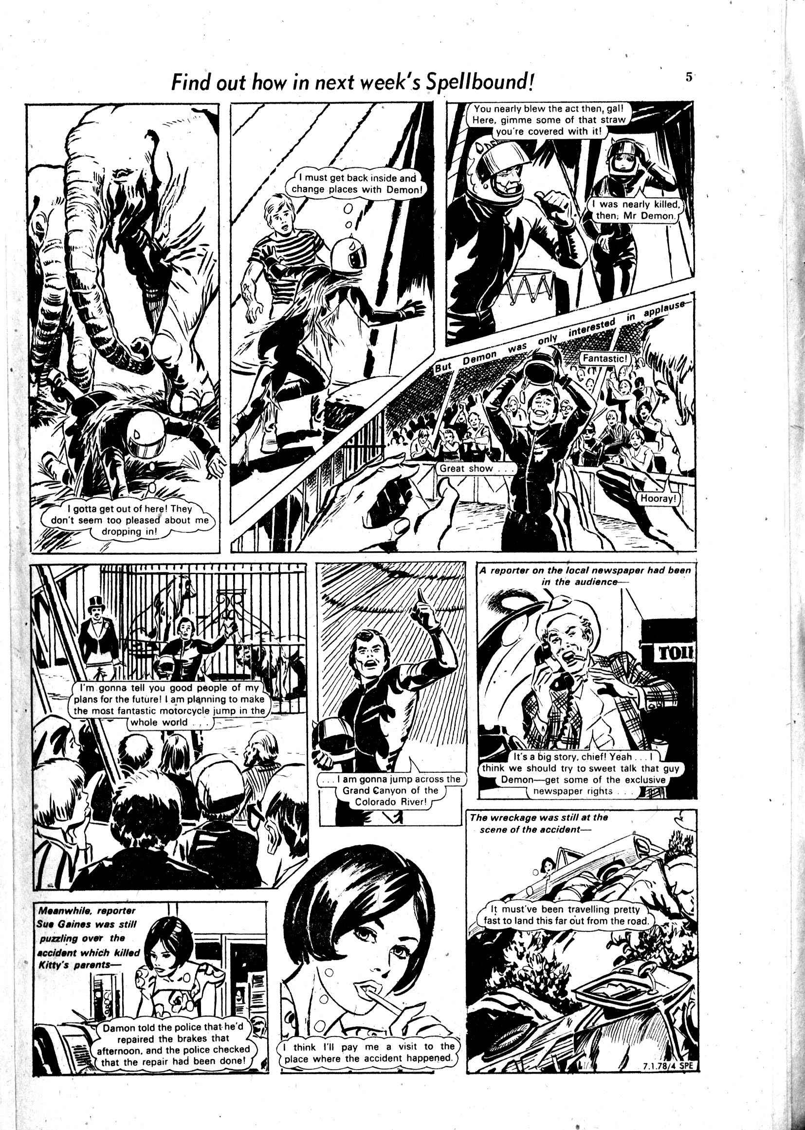 Read online Spellbound (1976) comic -  Issue #68 - 5