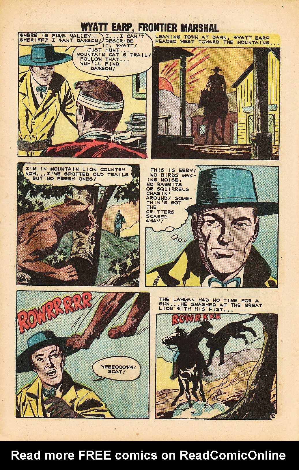 Read online Wyatt Earp Frontier Marshal comic -  Issue #35 - 4