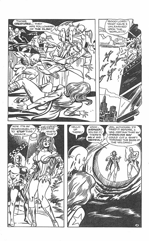 Read online FemForce Versus The Claw comic -  Issue # Full - 18