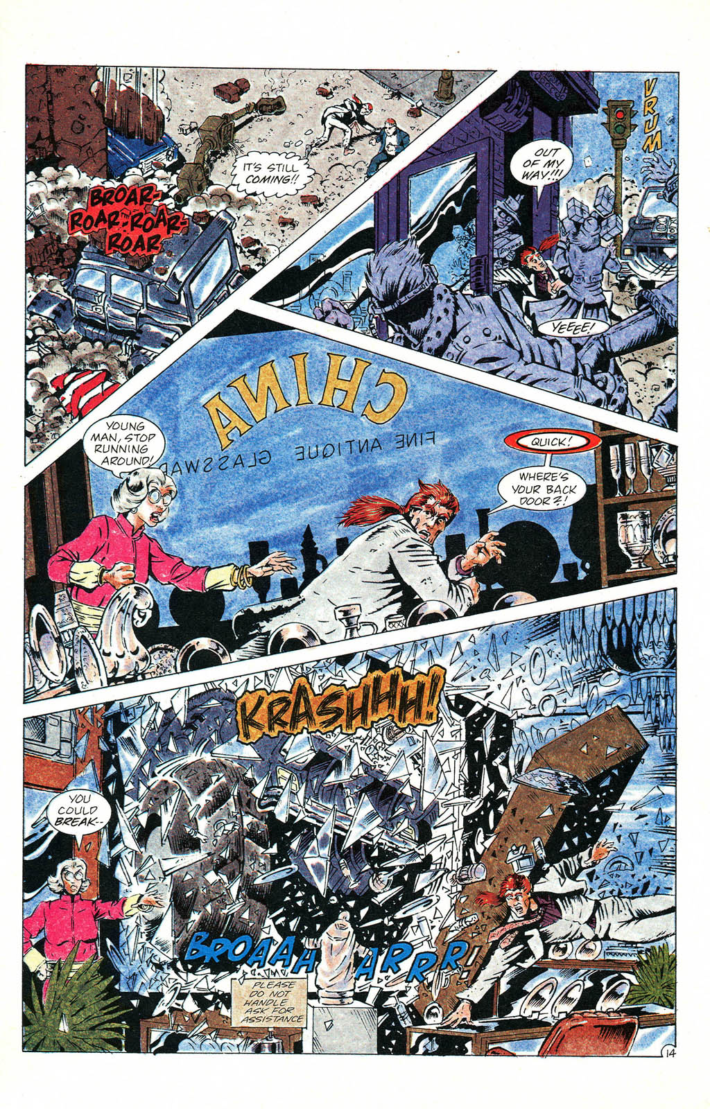 Read online Grimjack comic -  Issue #61 - 18