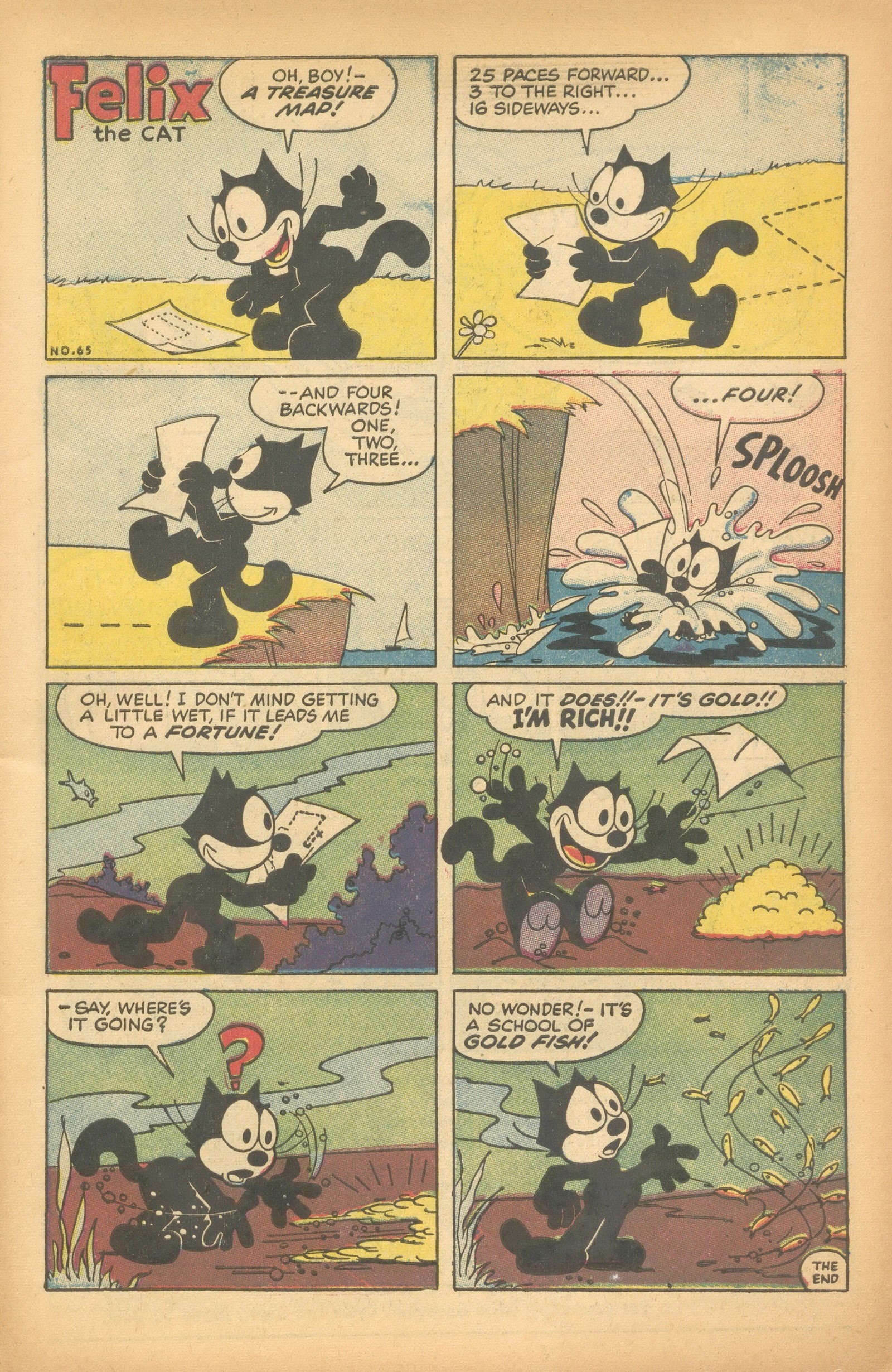 Read online Felix the Cat (1955) comic -  Issue #65 - 3
