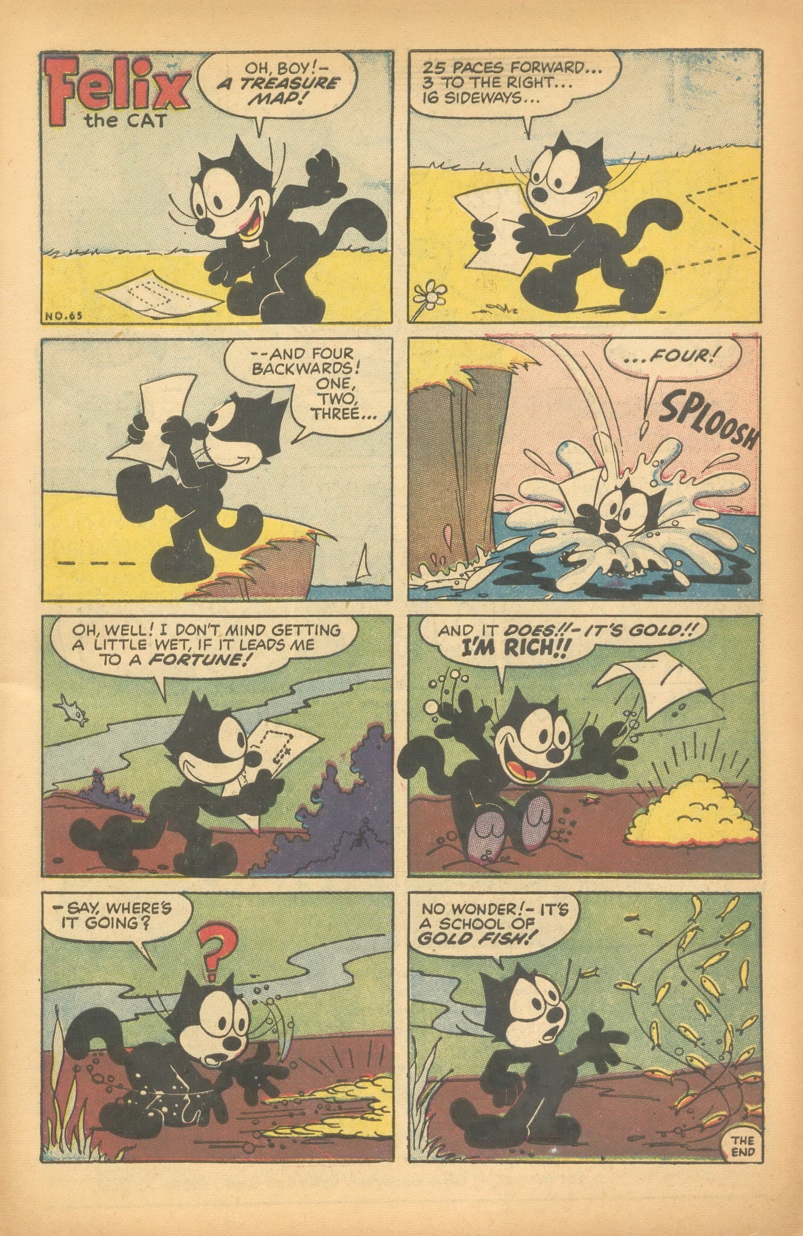 Read online Felix the Cat (1955) comic -  Issue #65 - 3