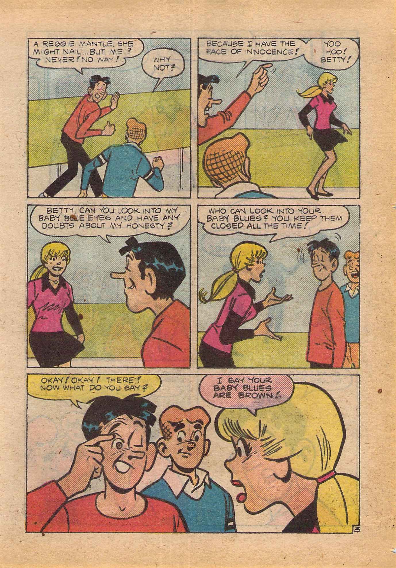 Read online Archie's Double Digest Magazine comic -  Issue #34 - 153