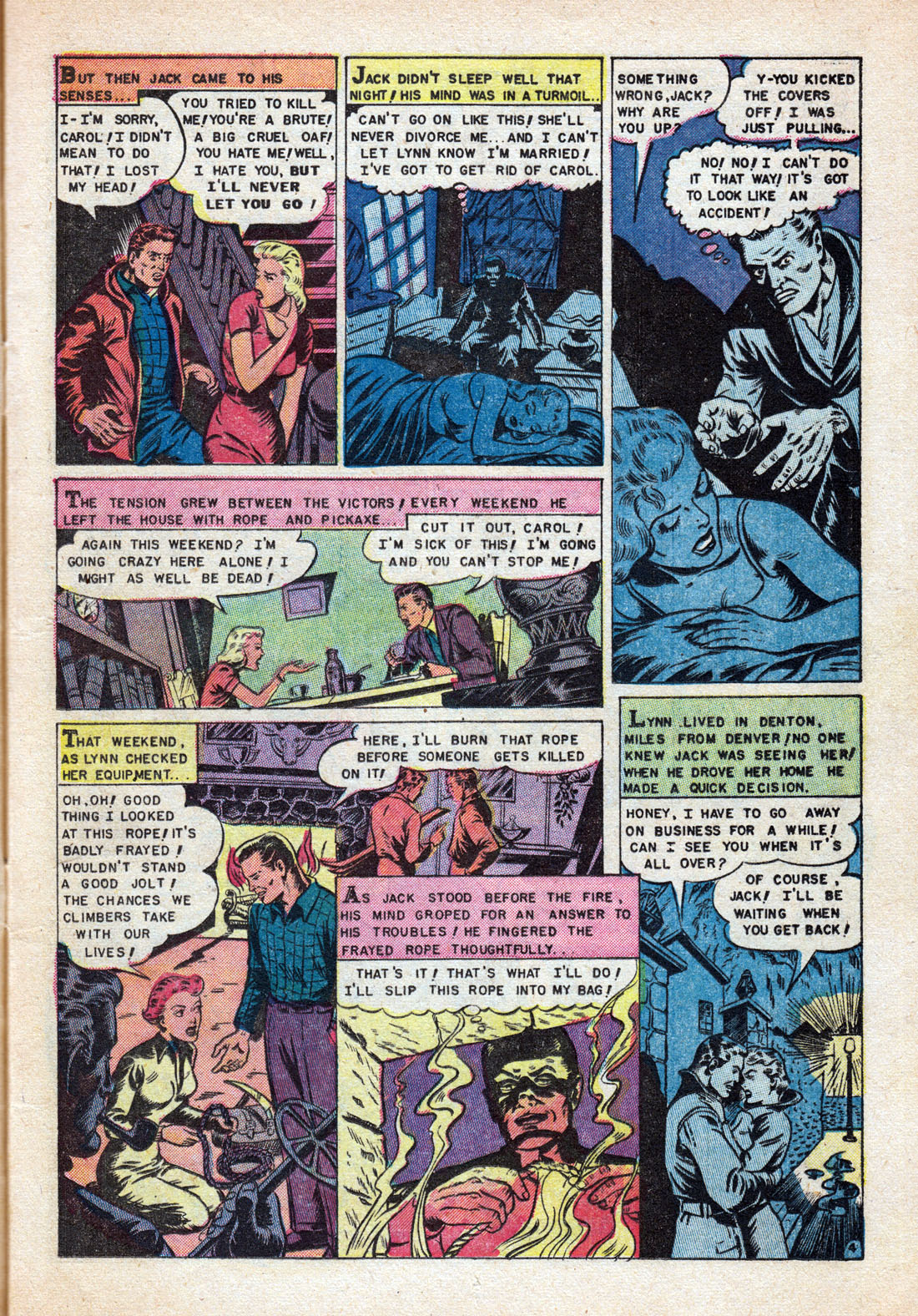 Read online Fight Against Crime comic -  Issue #12 - 13