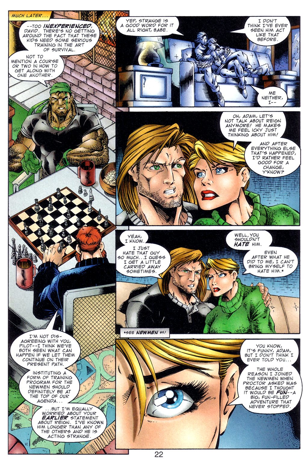 Read online NewMen comic -  Issue #11 - 21