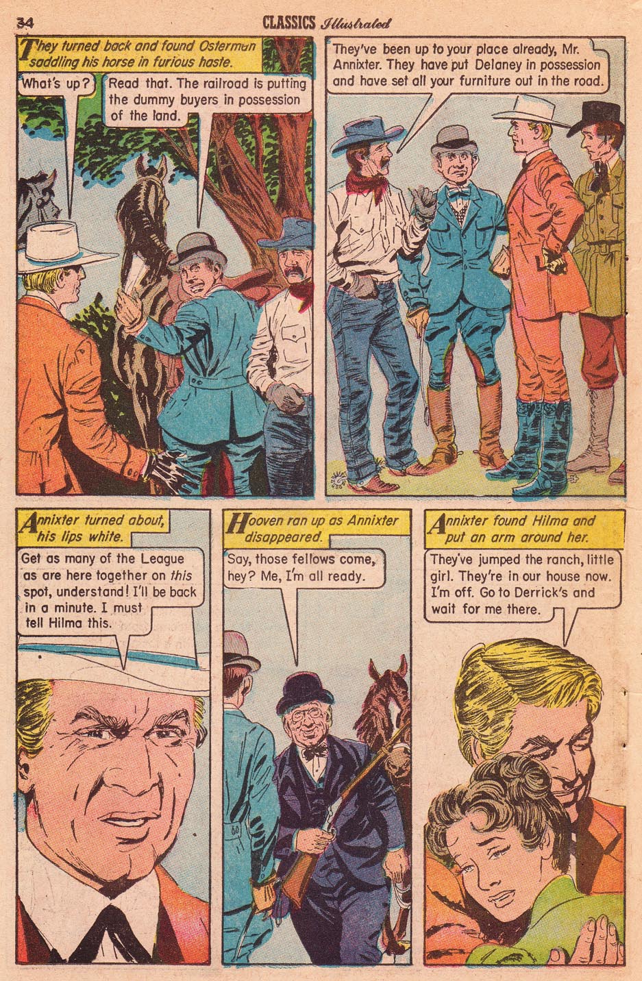Read online Classics Illustrated comic -  Issue #159 - 36