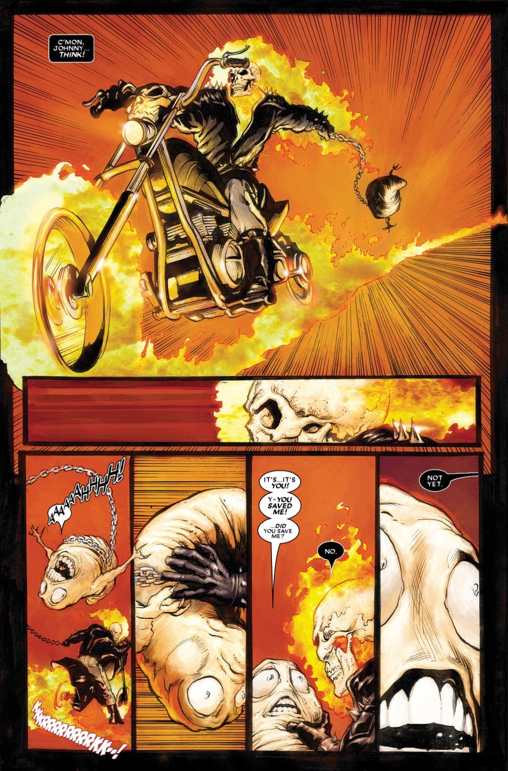 Read online Ghost Rider: Cycle of Vengeance comic -  Issue # TPB - 85