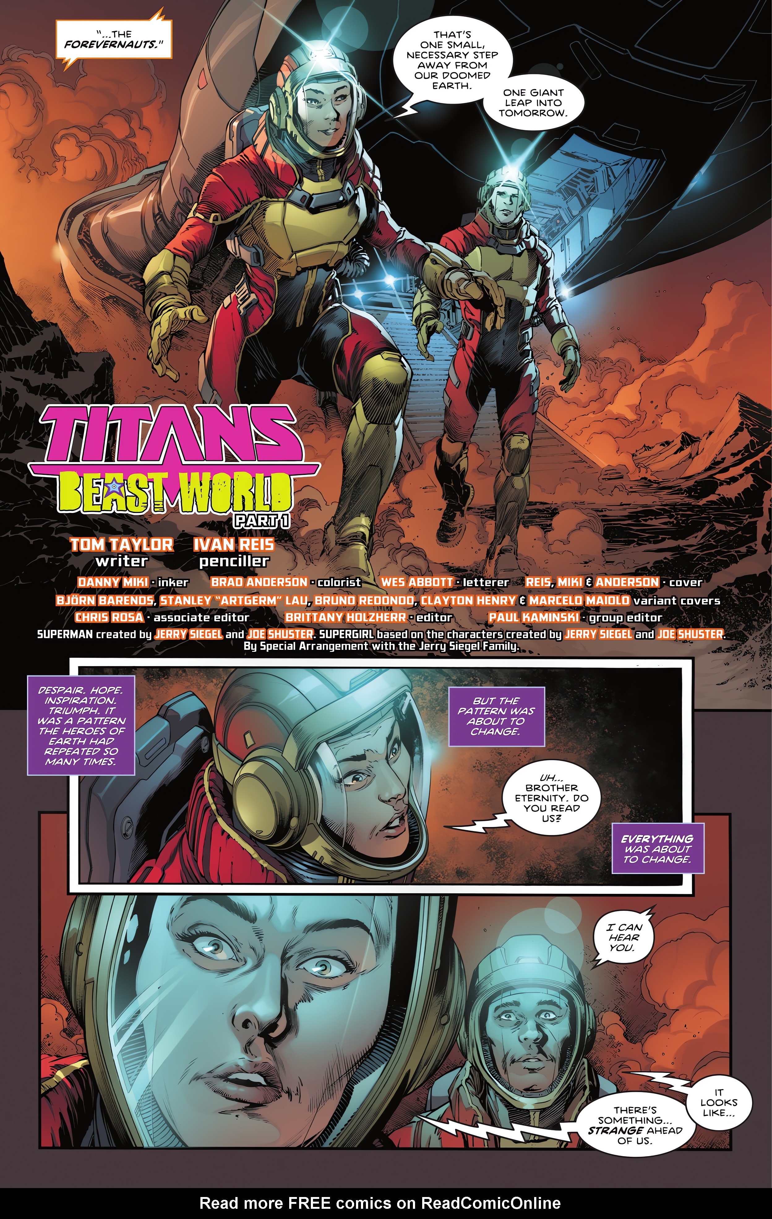 Read online Titans: Beast World comic -  Issue #1 - 6