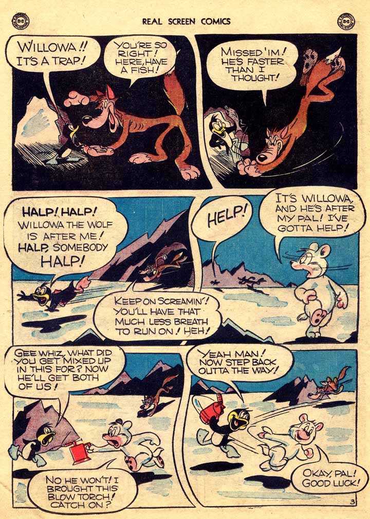 Read online Real Screen Comics comic -  Issue #8 - 36