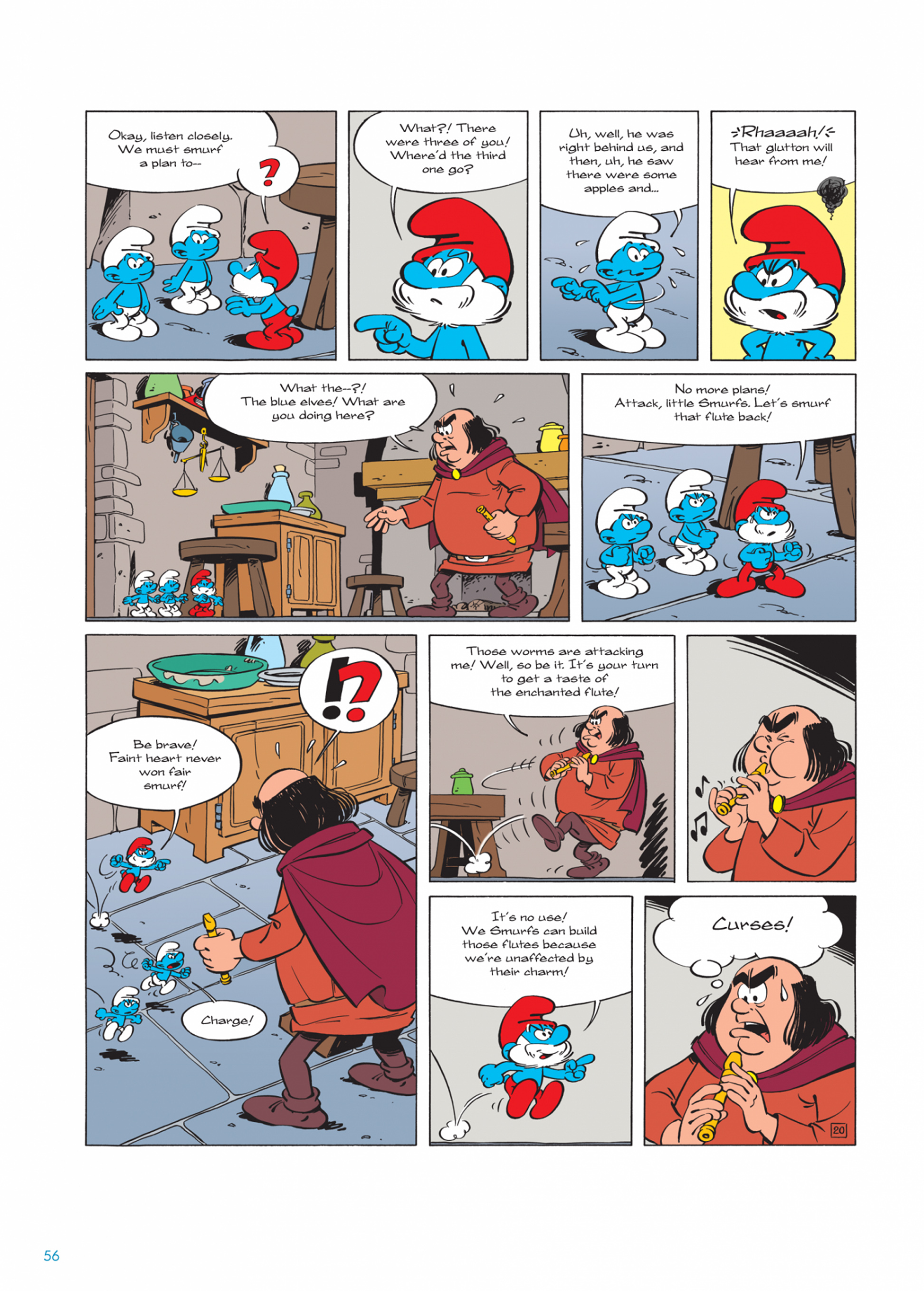 Read online The Smurfs comic -  Issue #25 - 57
