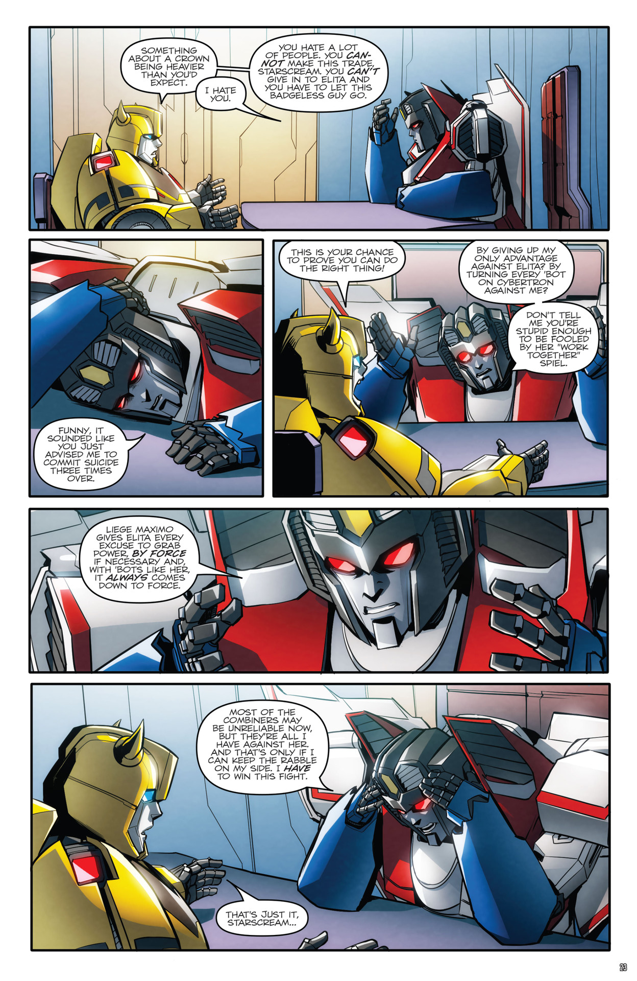 Read online Transformers: The IDW Collection Phase Three comic -  Issue # TPB 2 (Part 1) - 24