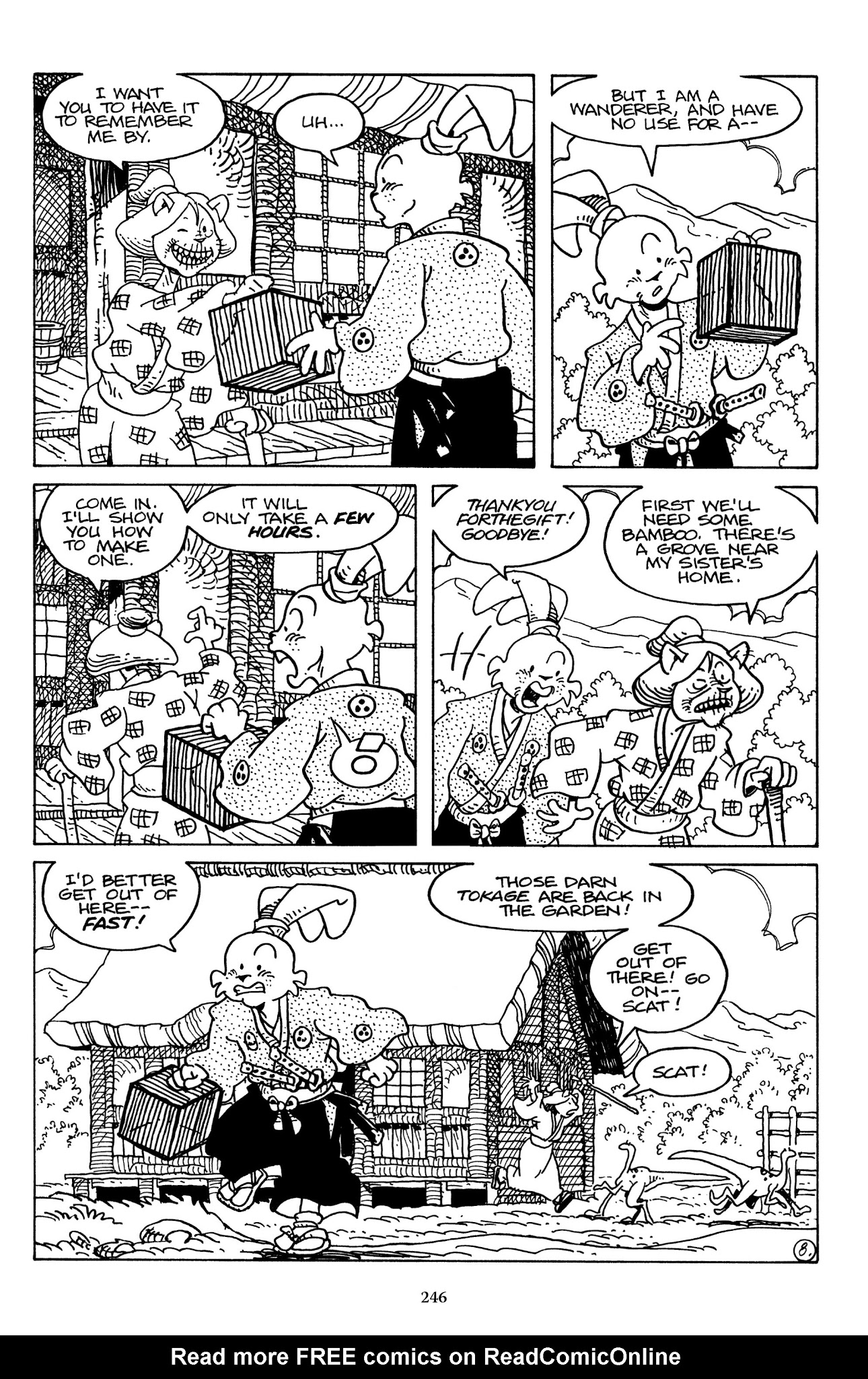 Read online The Usagi Yojimbo Saga comic -  Issue # TPB 7 - 241