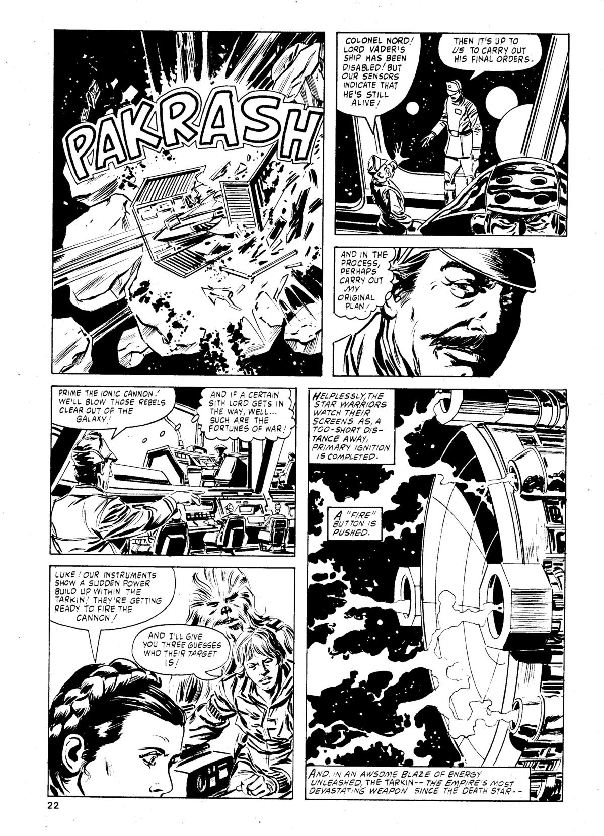 Read online Star Wars Weekly comic -  Issue #148 - 22