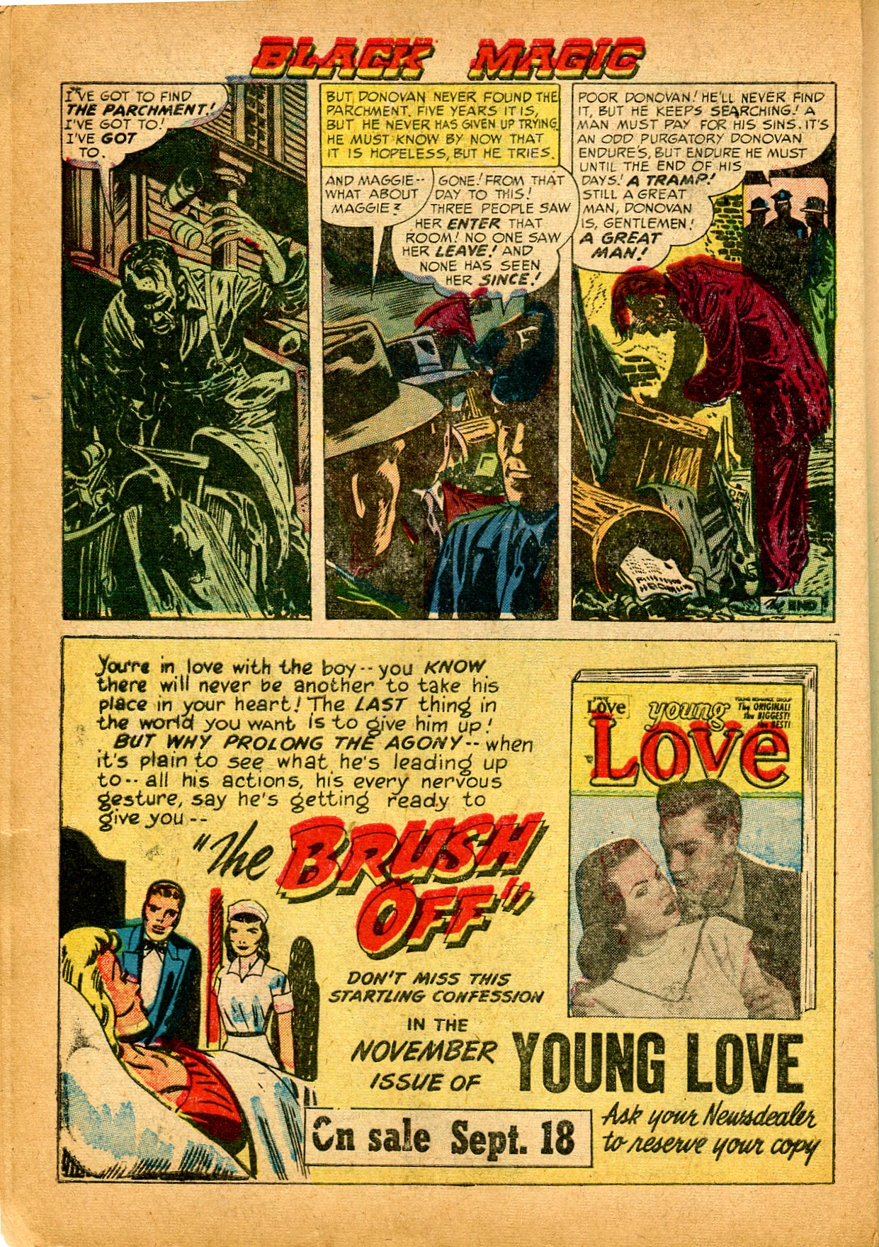 Read online Black Magic (1950) comic -  Issue #8 - 10
