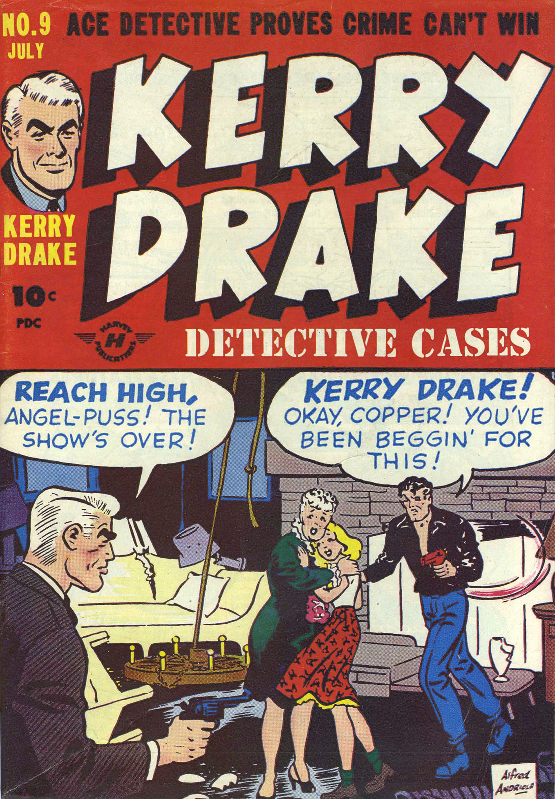 Read online Kerry Drake Detective Cases comic -  Issue #9 - 1