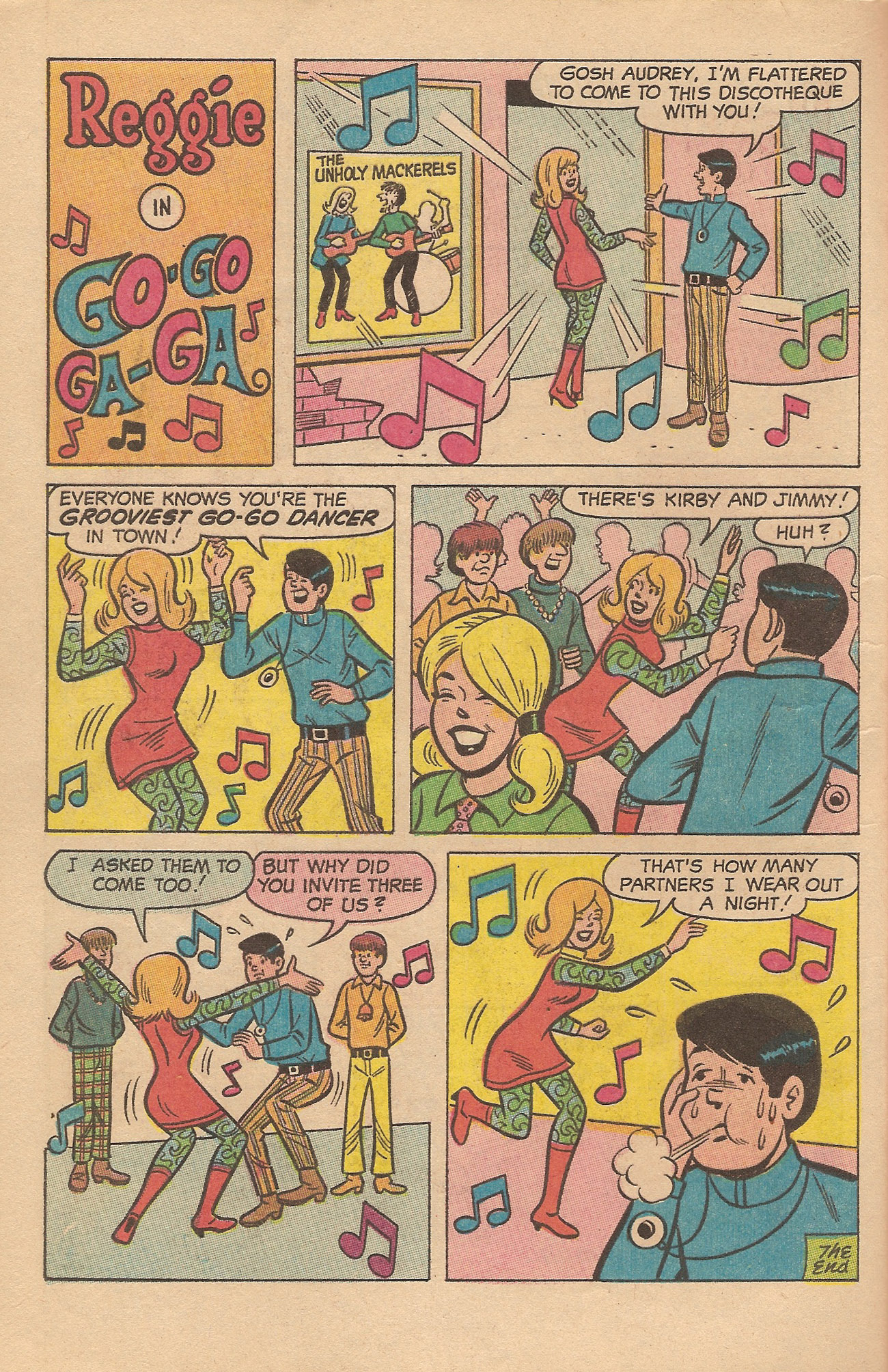Read online Reggie's Wise Guy Jokes comic -  Issue #5 - 60