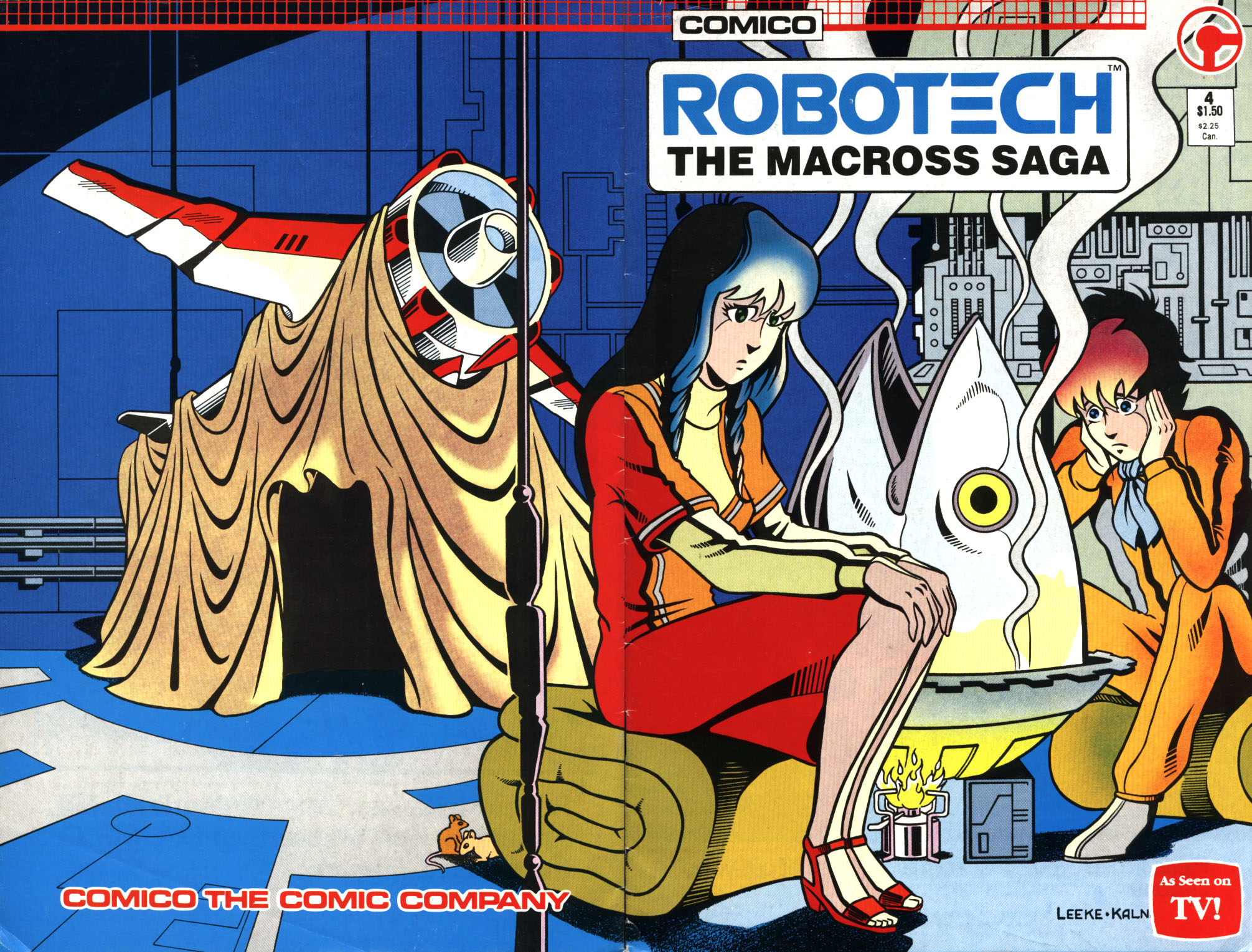 Read online Robotech The Macross Saga comic -  Issue #4 - 1