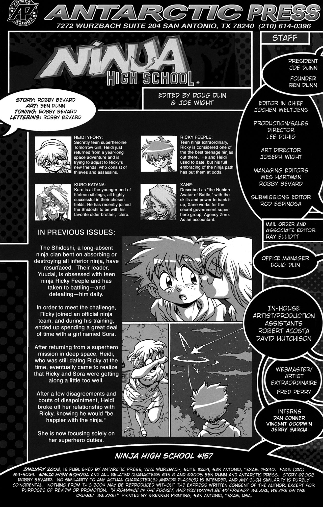 Read online Ninja High School (1986) comic -  Issue #157 - 2