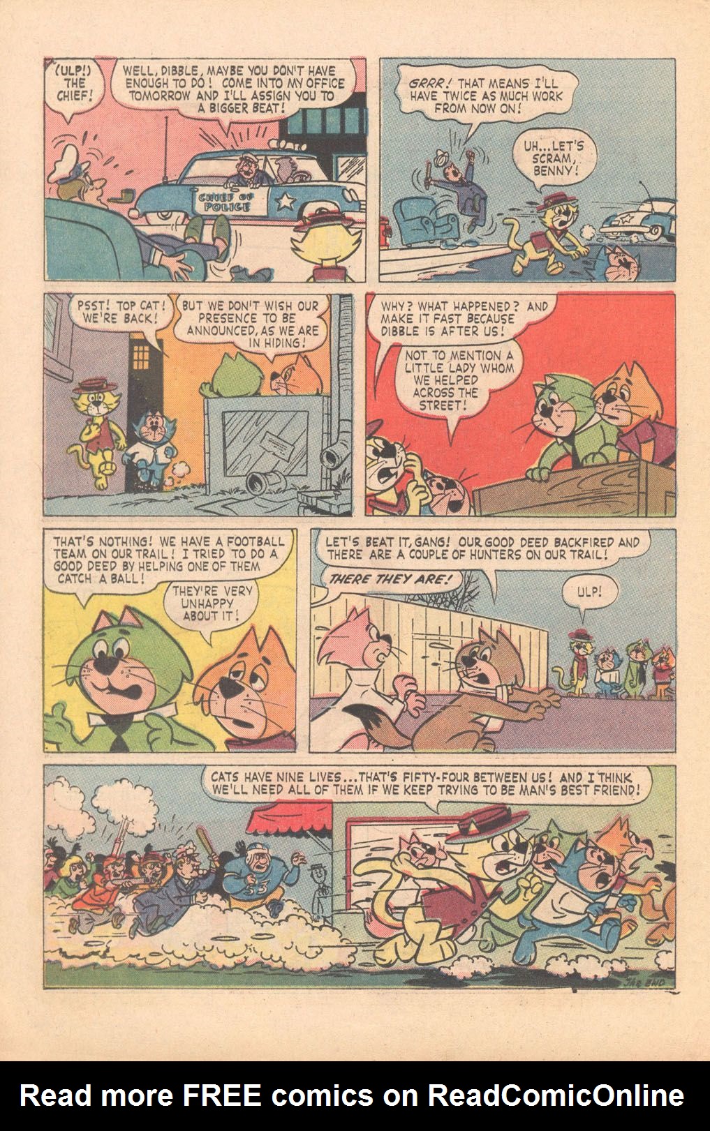 Read online Top Cat (1962) comic -  Issue #21 - 26