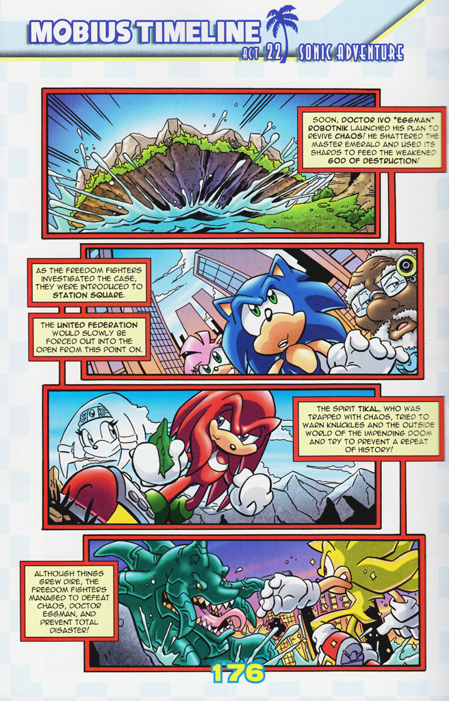 Read online Sonic the Hedgehog: The Complete Sonic Comic Encyclopedia comic -  Issue # TPB - 178