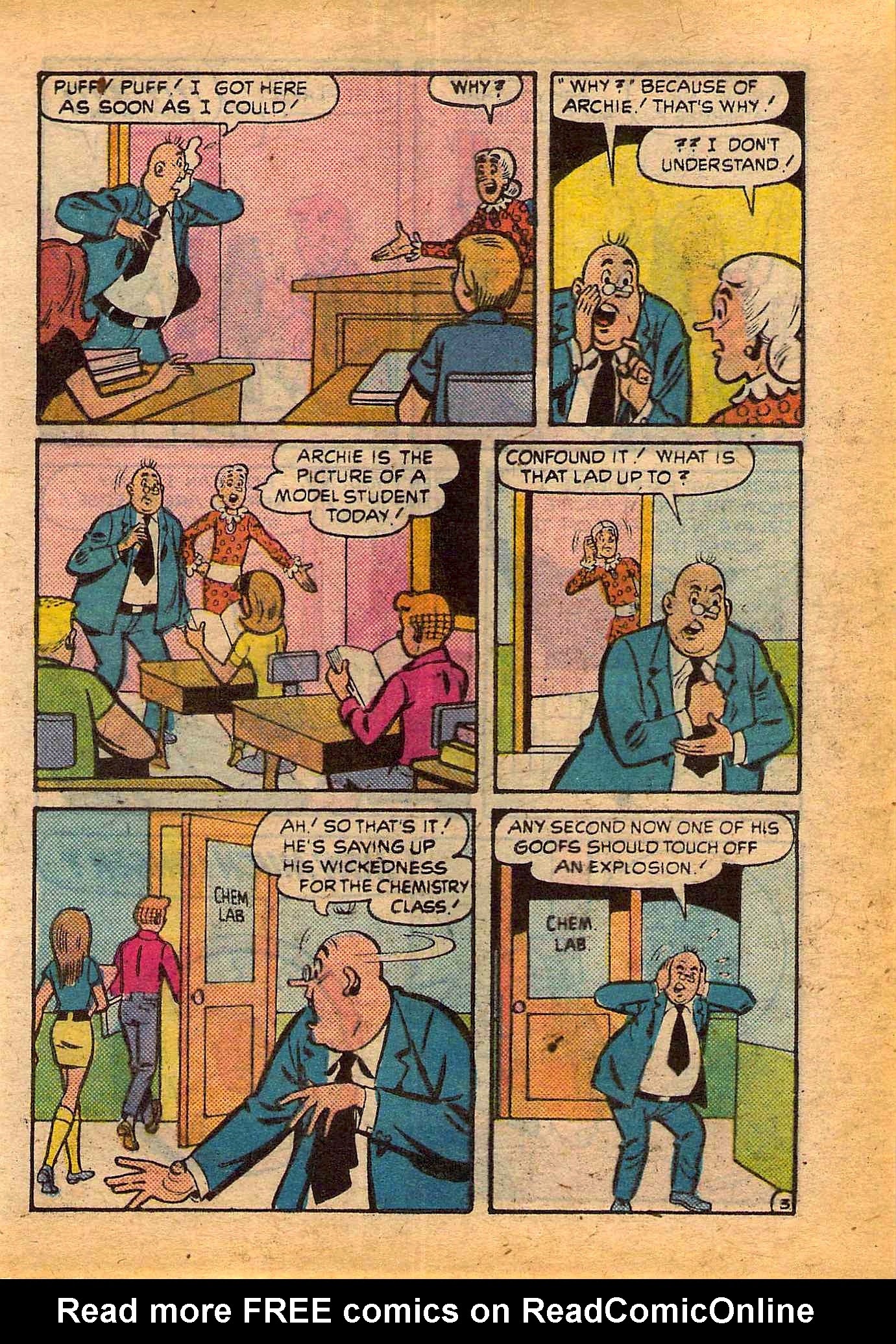 Read online Archie's Double Digest Magazine comic -  Issue #34 - 133
