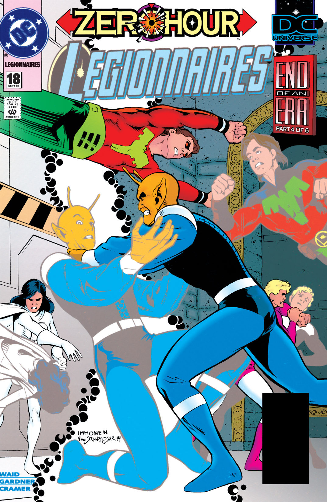 Read online Legionnaires comic -  Issue #18 - 1