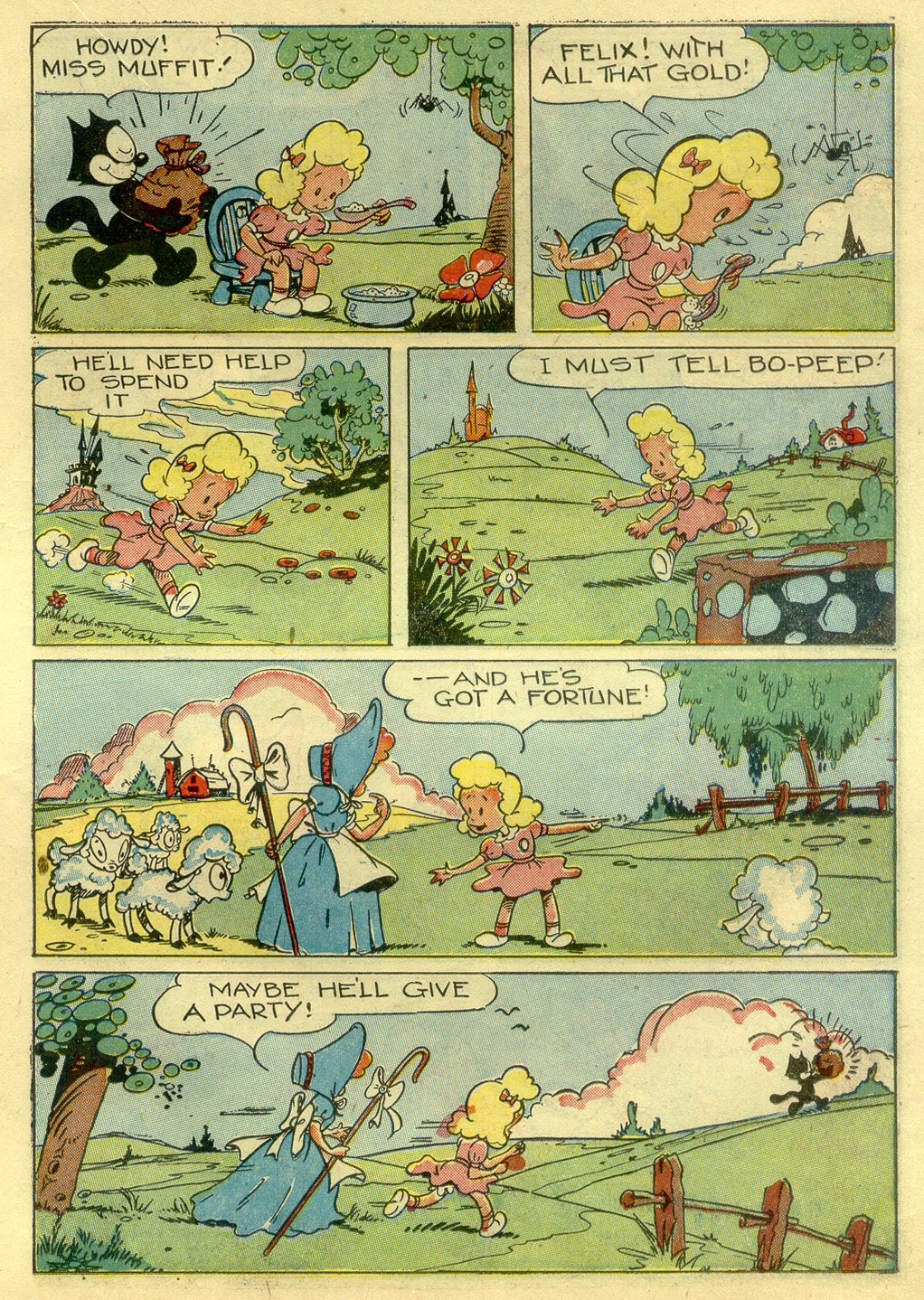 Read online Felix the Cat (1948) comic -  Issue #1 - 23