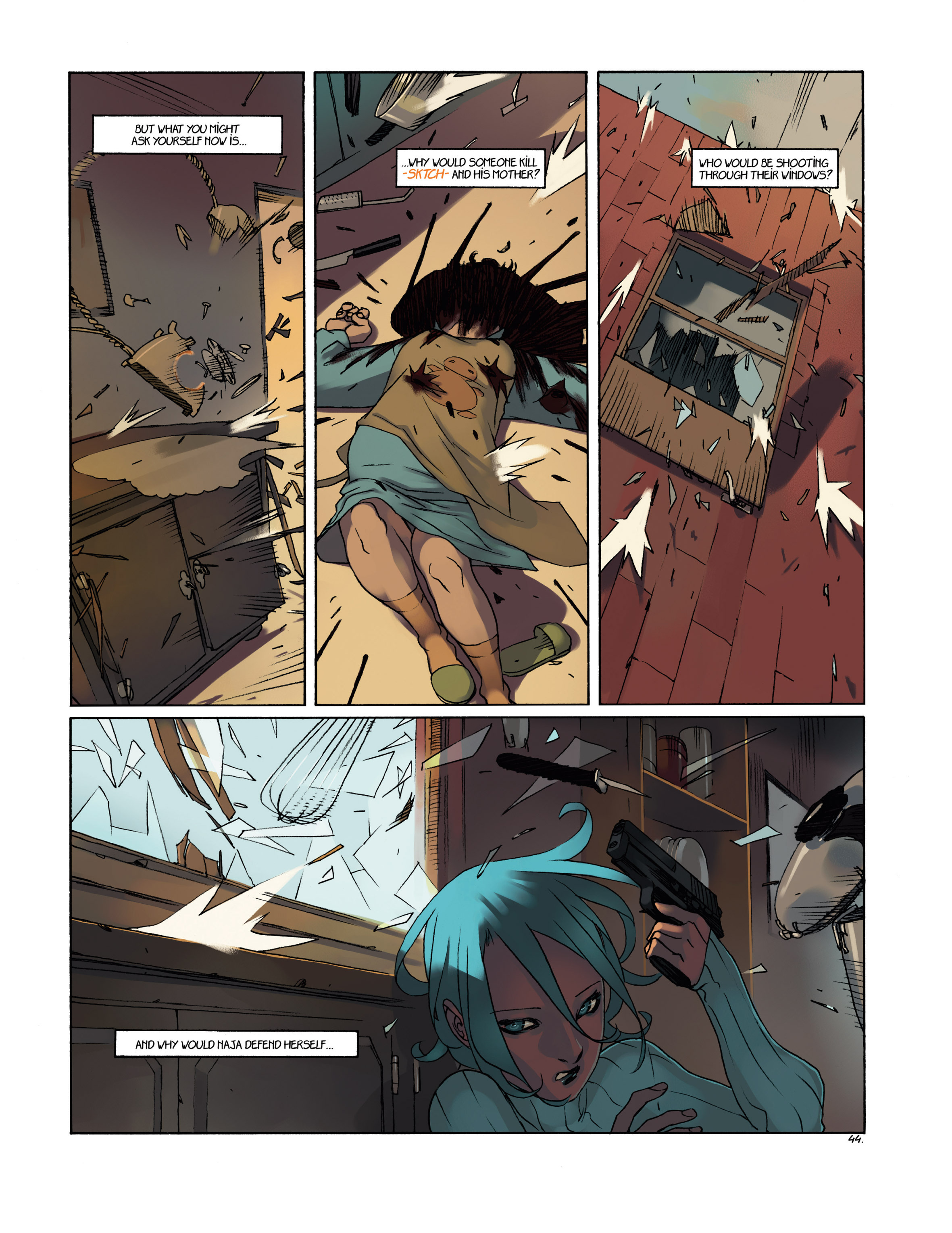 Read online Naja comic -  Issue #6 - 21