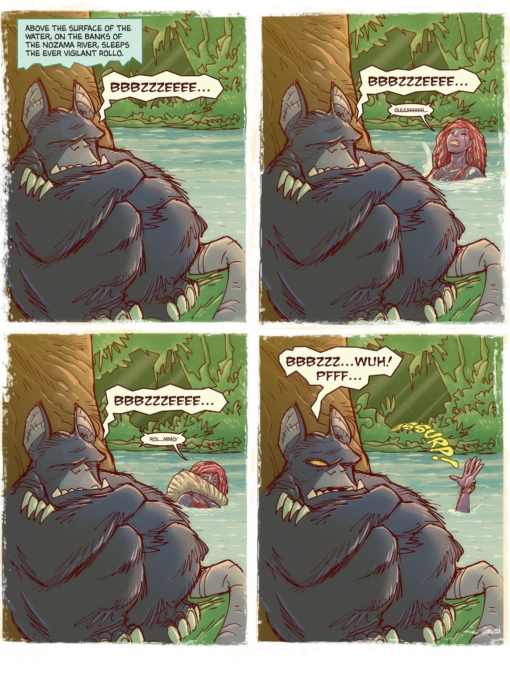 Read online Kyrra: Alien Jungle Girl comic -  Issue #0 - 4