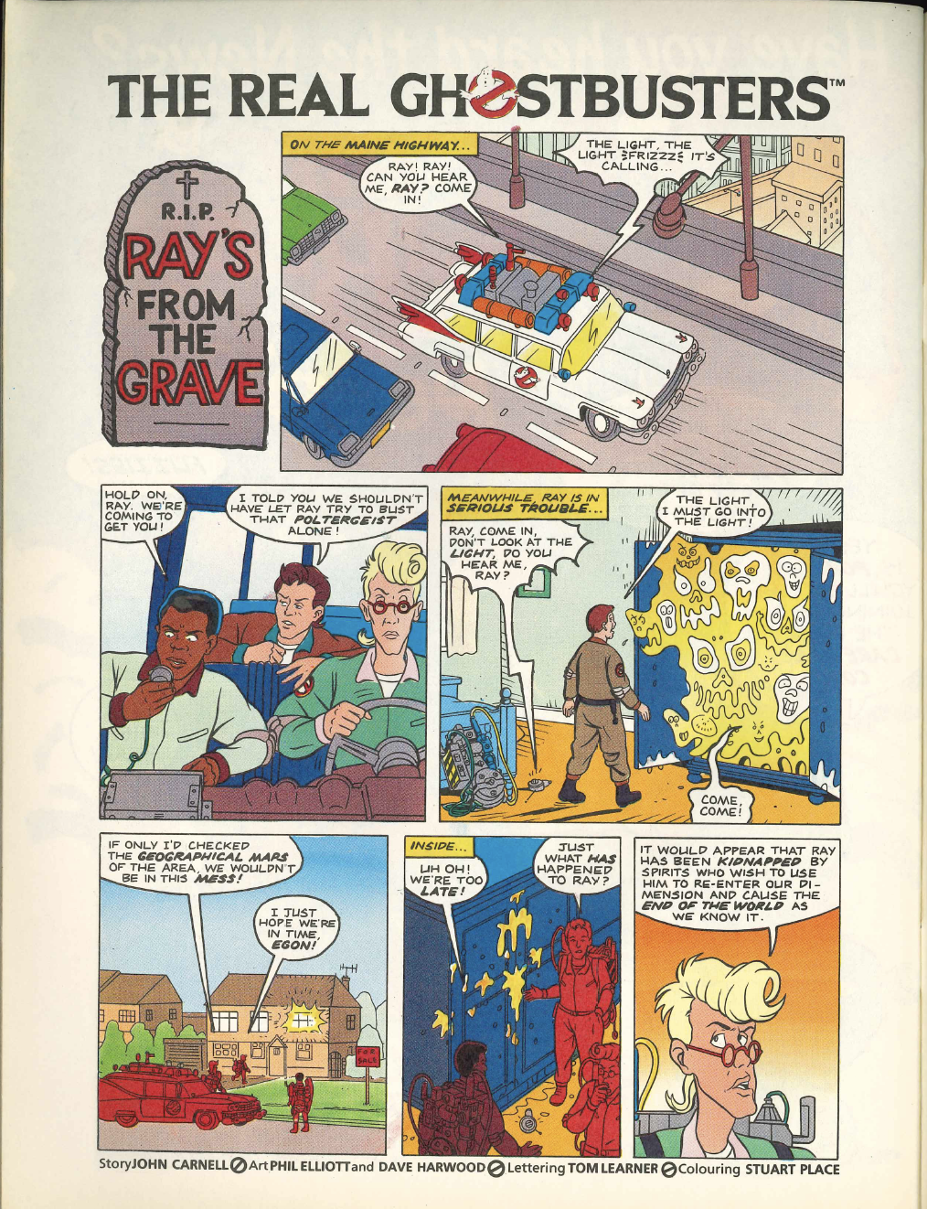 Read online The Real Ghostbusters comic -  Issue #191 - 30