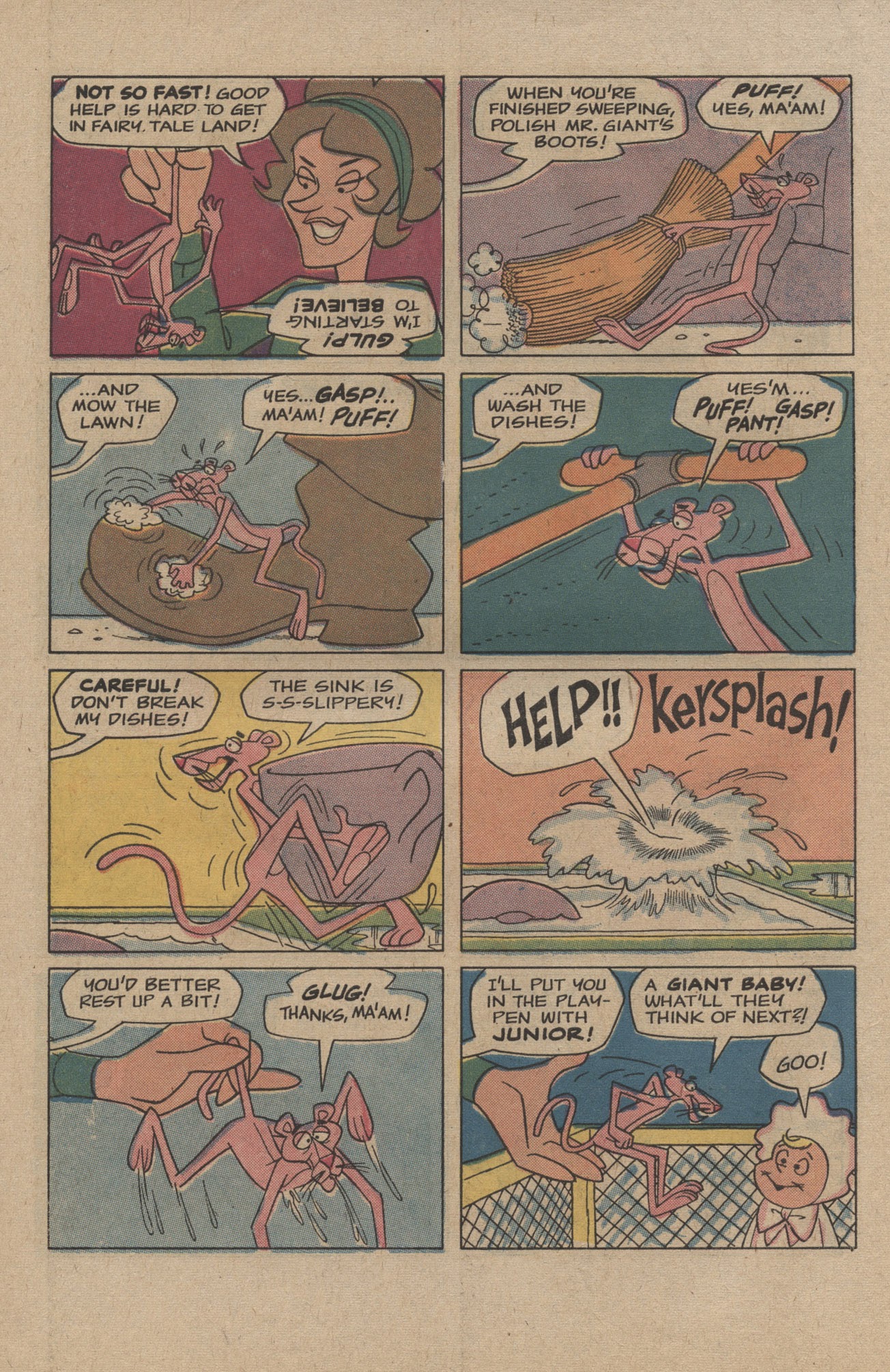 Read online The Pink Panther (1971) comic -  Issue #19 - 10