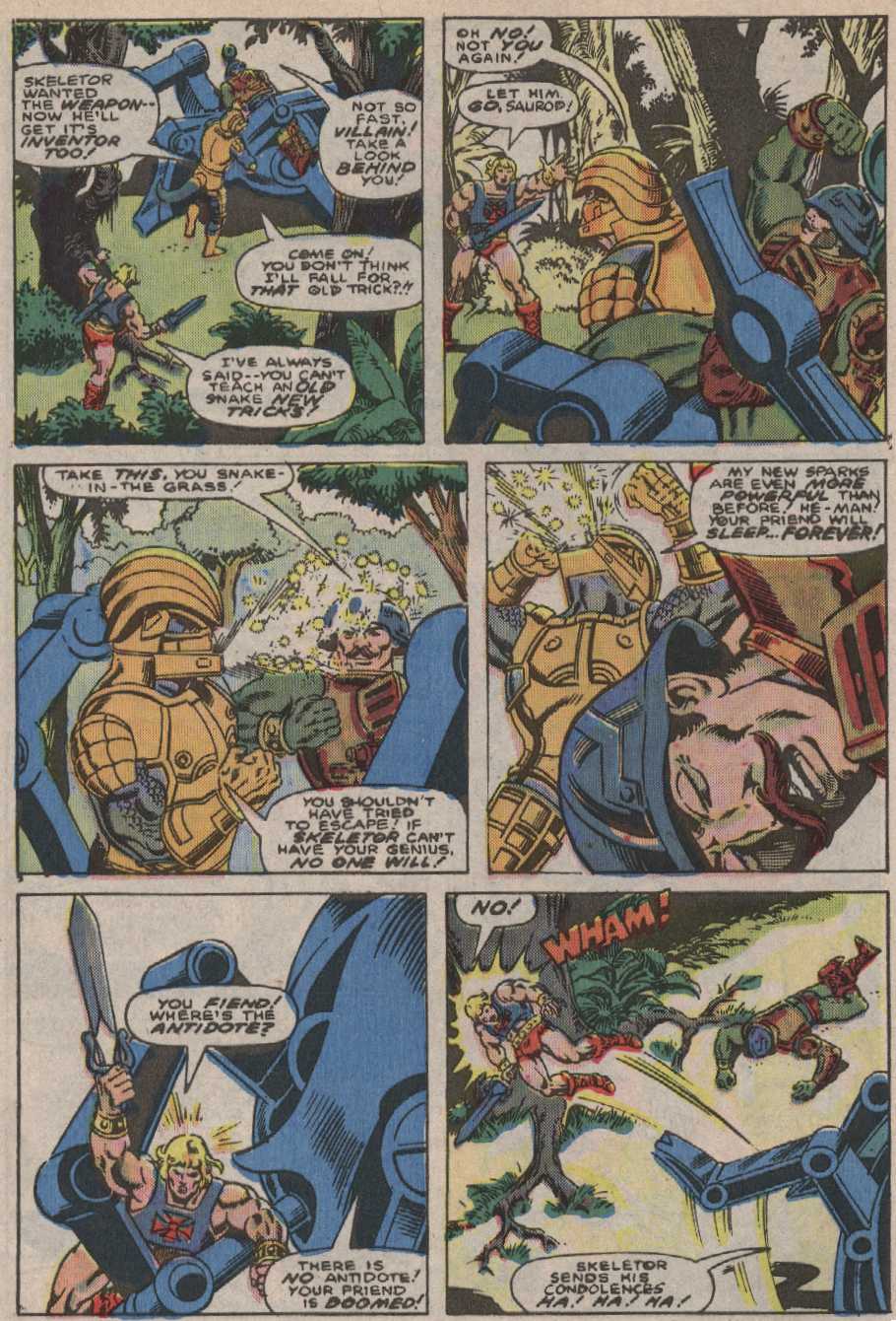 Read online Masters of the Universe (1986) comic -  Issue #10 - 5