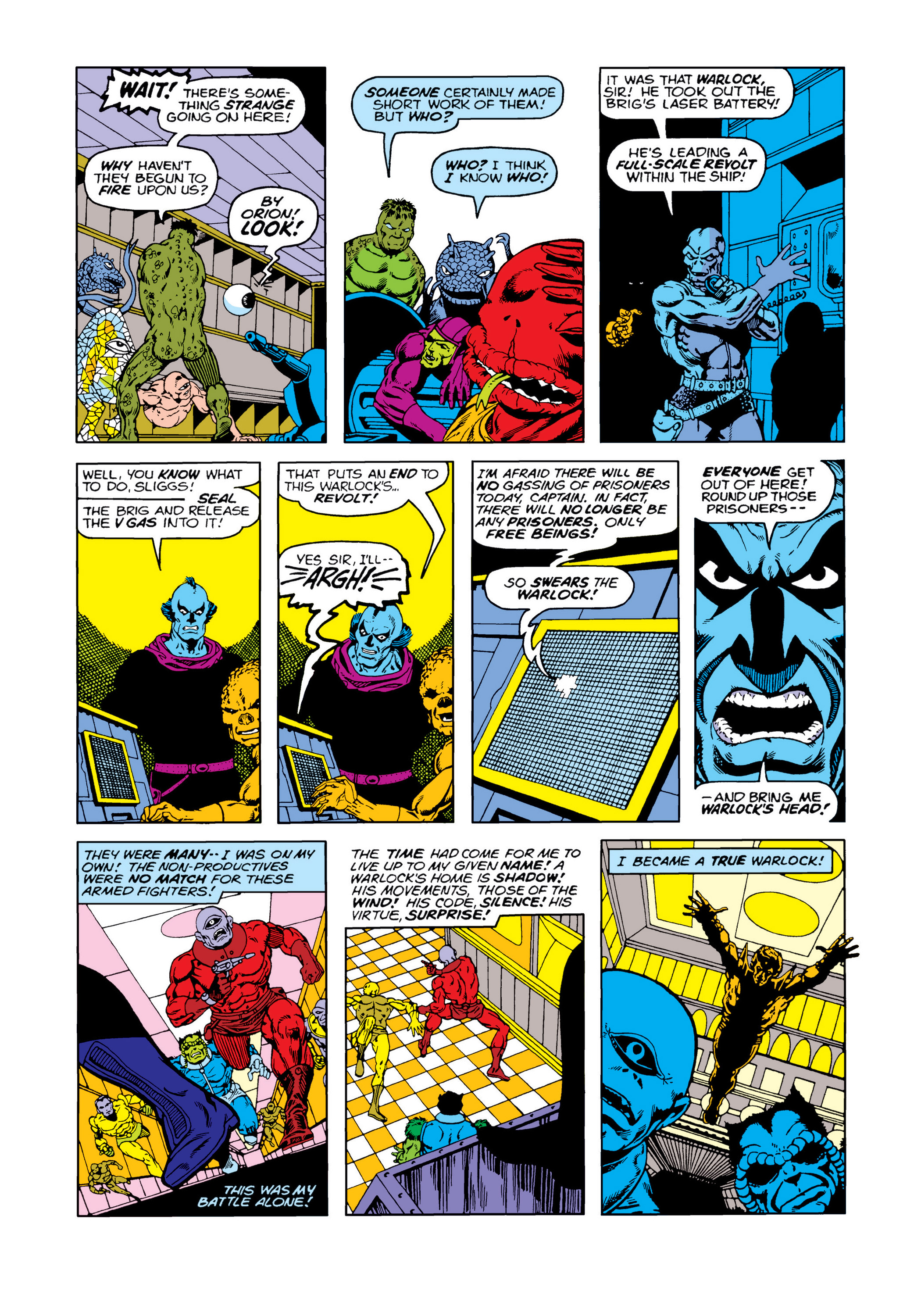 Read online Marvel Masterworks: Warlock comic -  Issue # TPB 2 (Part 1) - 38