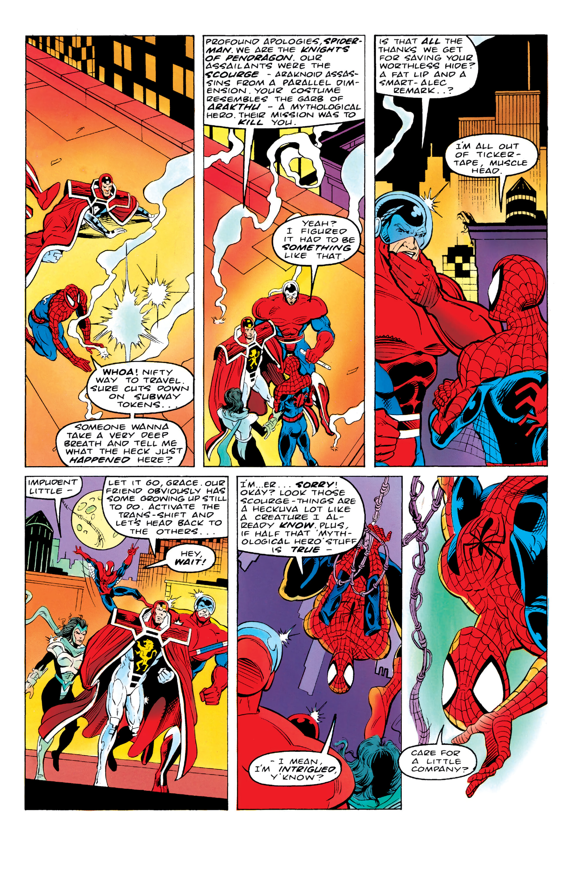 Read online Knights of Pendragon Omnibus comic -  Issue # TPB (Part 6) - 89