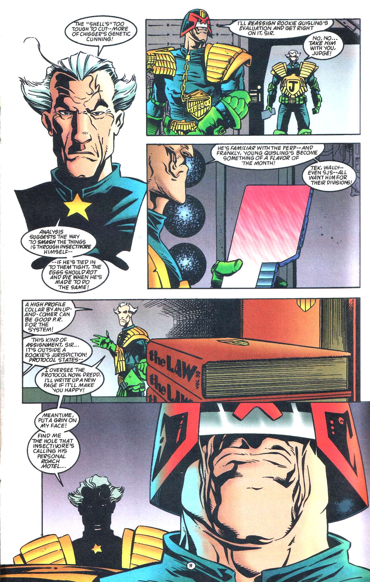 Read online Judge Dredd: Legends of the Law comic -  Issue #5 - 15