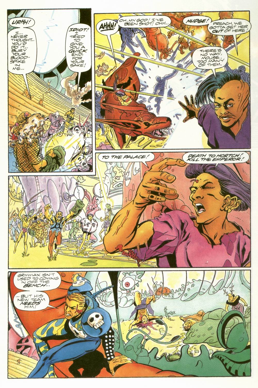 Read online Warriors of Plasm comic -  Issue #4 - 8