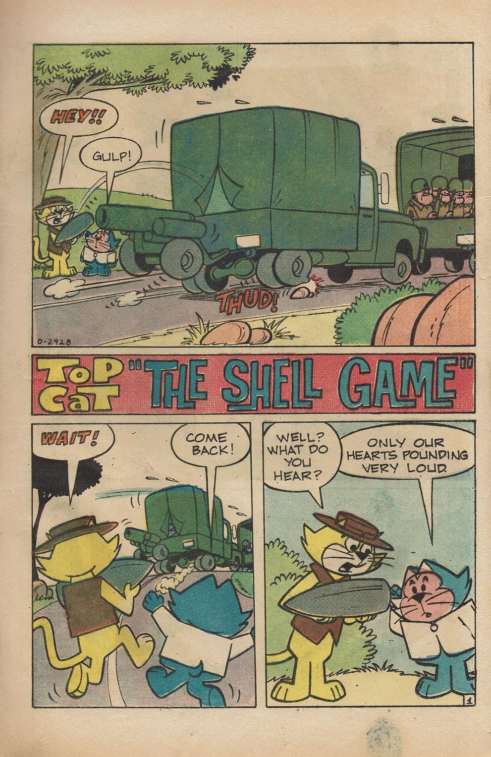 Read online Top Cat (1970) comic -  Issue #15 - 21