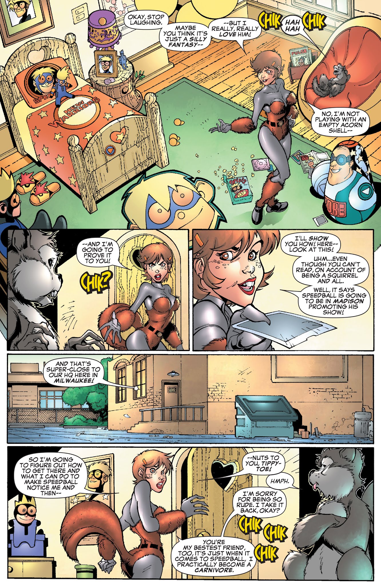 Read online The Unbeatable Squirrel Girl & The Great Lakes Avengers comic -  Issue # TPB (Part 2) - 62