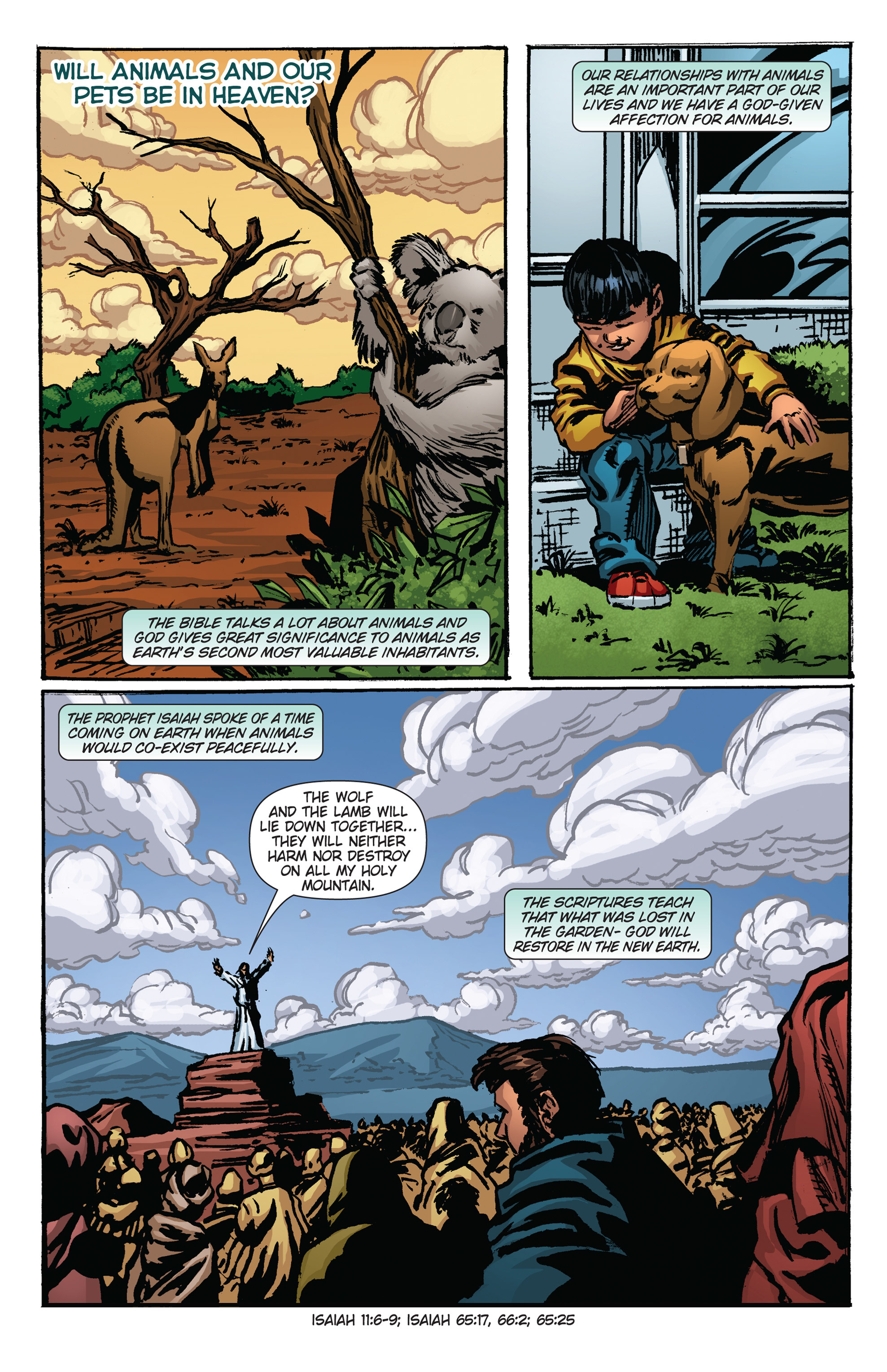 Read online 101 Questions About the Bible and Christianity comic -  Issue #2 - 19