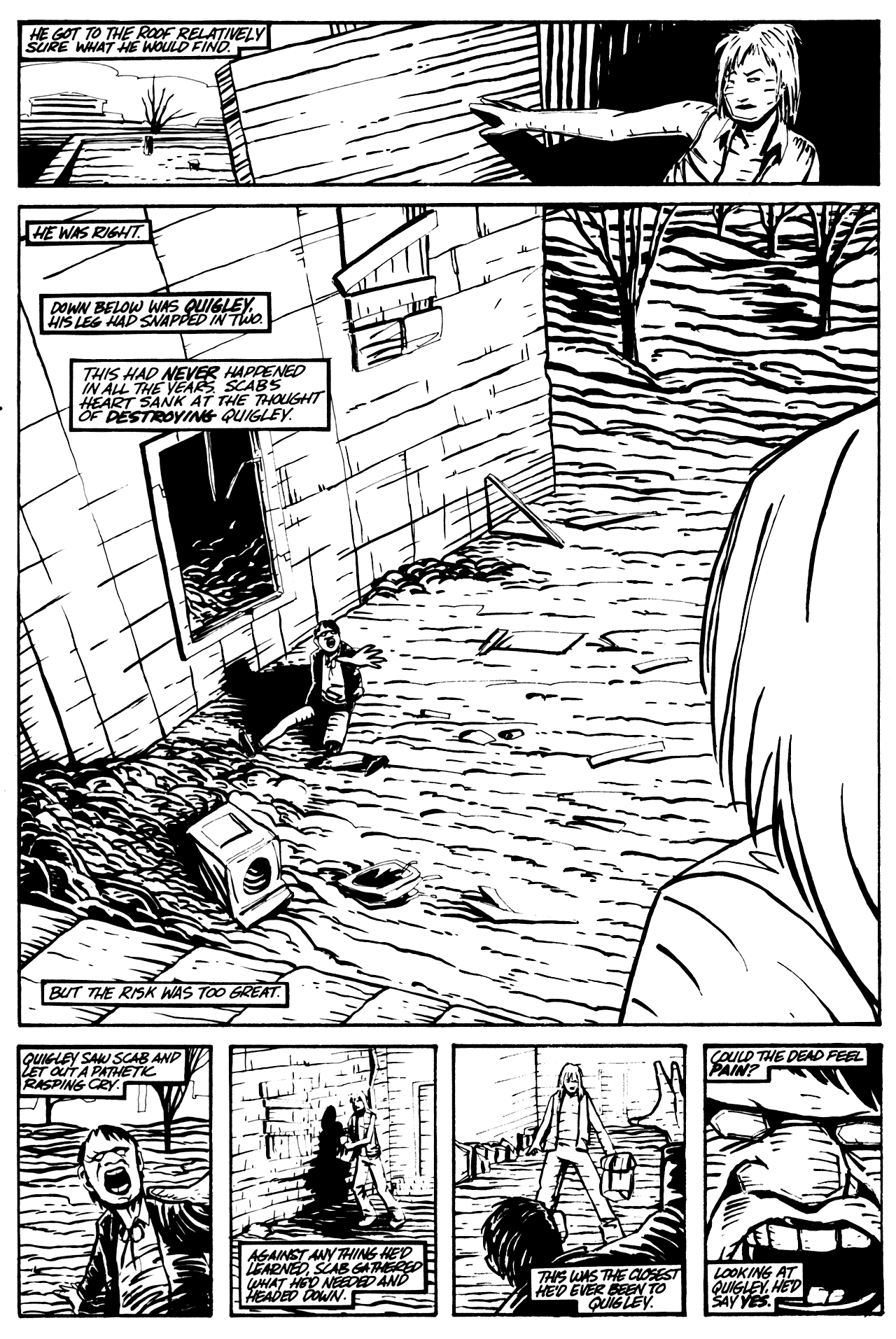 Read online Scab comic -  Issue #1 - 24