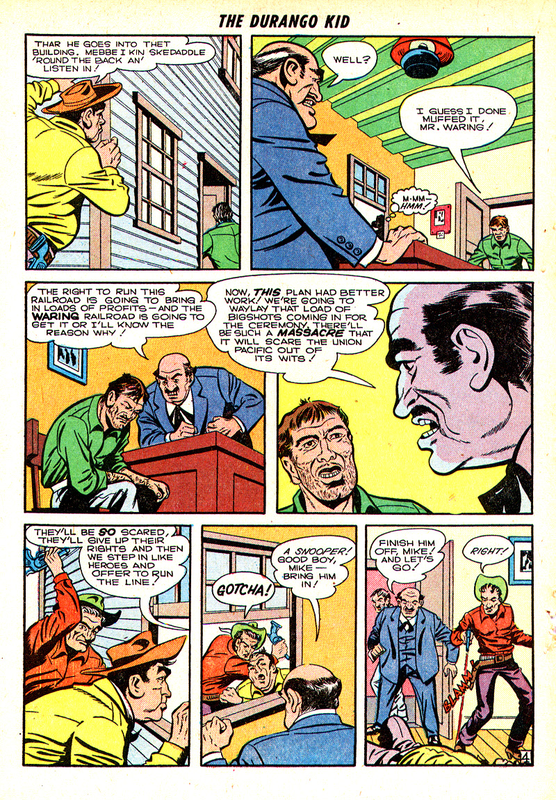 Read online Charles Starrett as The Durango Kid comic -  Issue #4 - 15