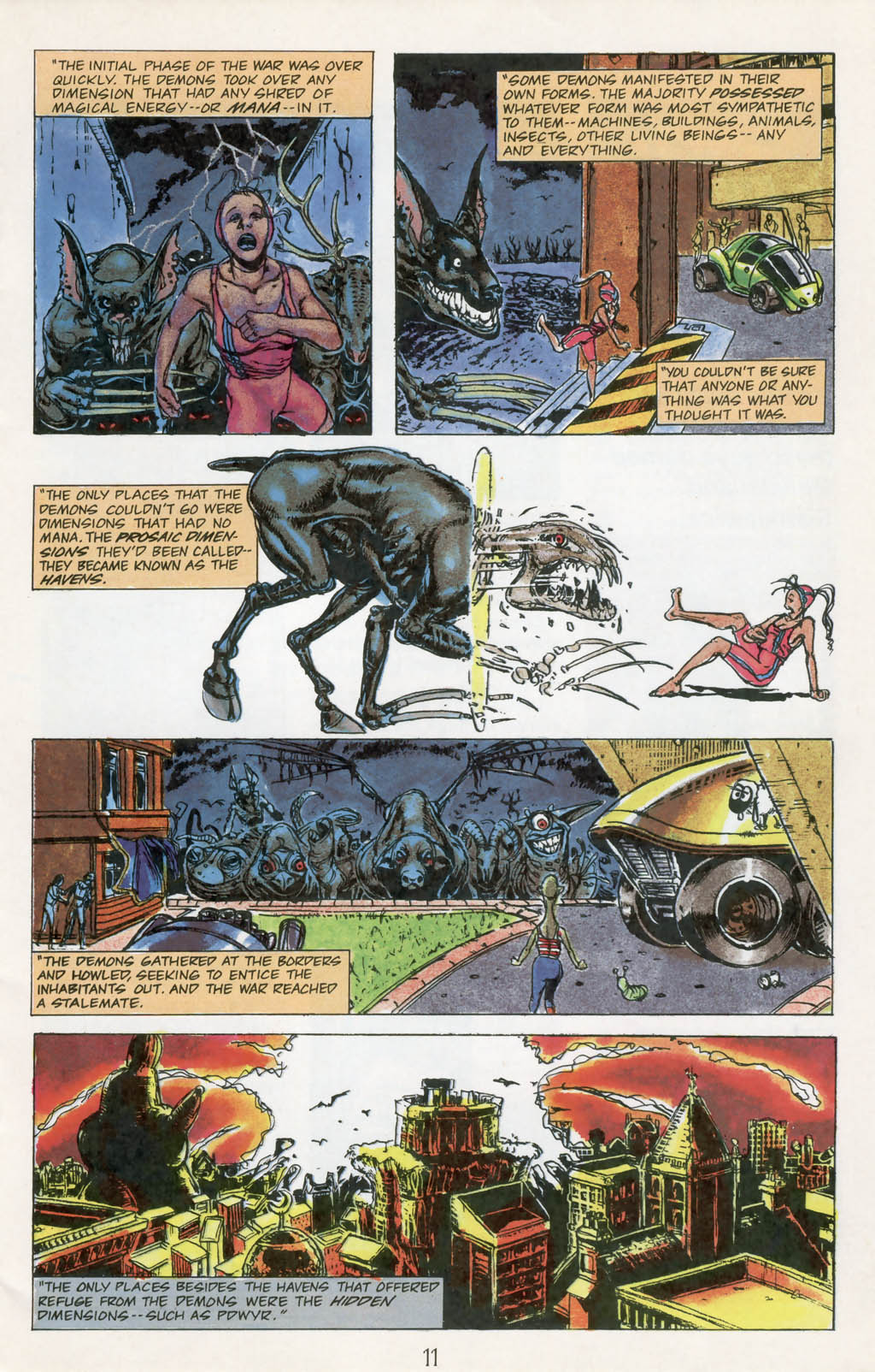 Read online Grimjack comic -  Issue #66 - 13