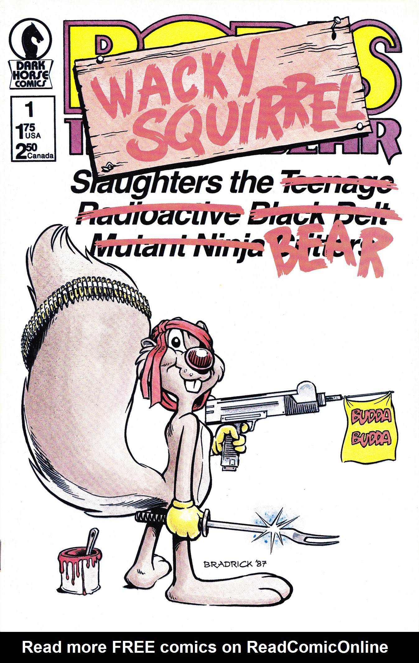 Read online Wacky Squirrel comic -  Issue #1 - 1