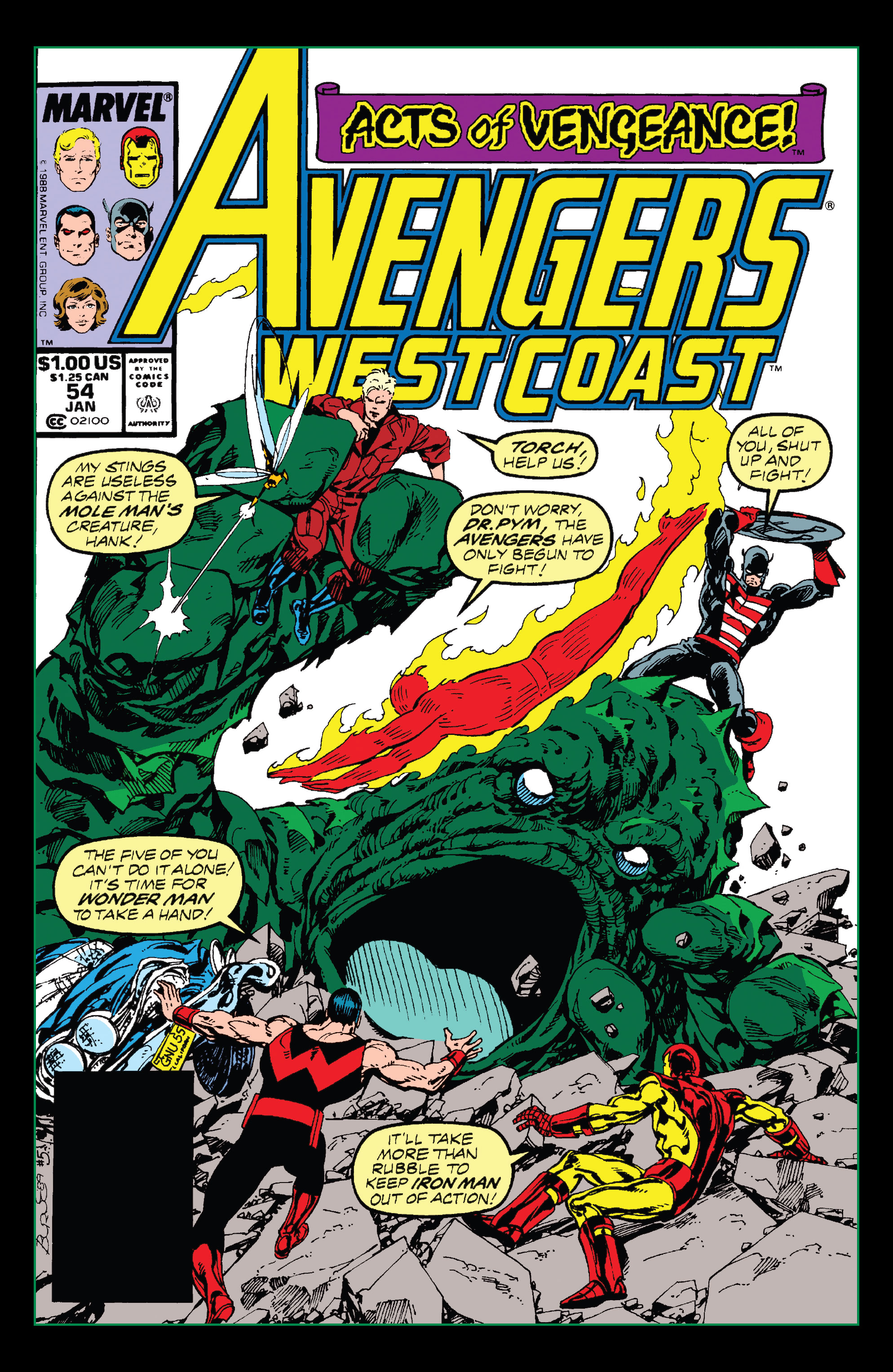 Read online Avengers West Coast Epic Collection: How The West Was Won comic -  Issue #Avengers West Coast Epic Collection Darker Than Scarlet (Part 1) - 75
